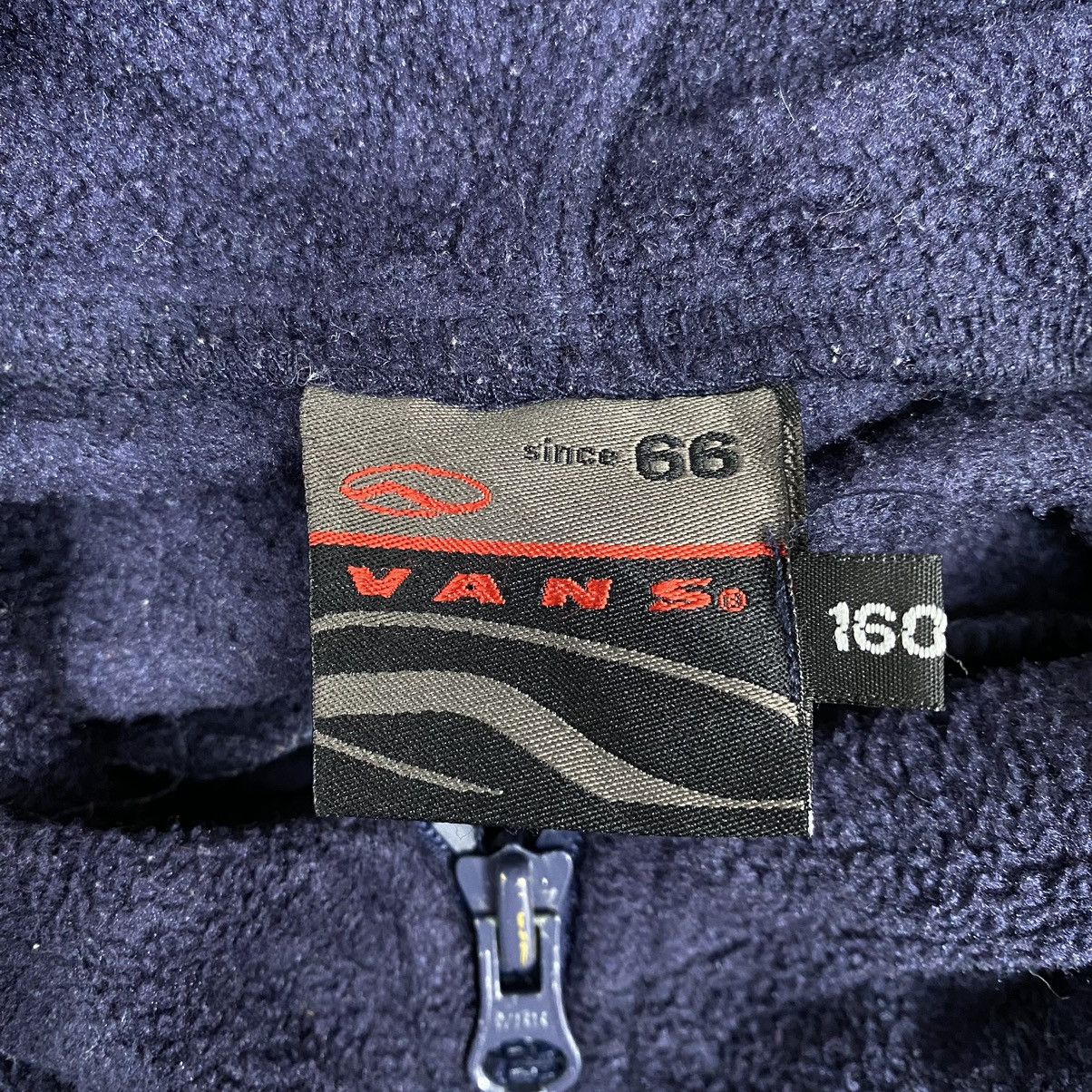 Vans Vintage VANS SKATEBOARD Brand Stripe Retro Sherp Navy Hoodie Size US XS / EU 42 / 0 - 5 Thumbnail