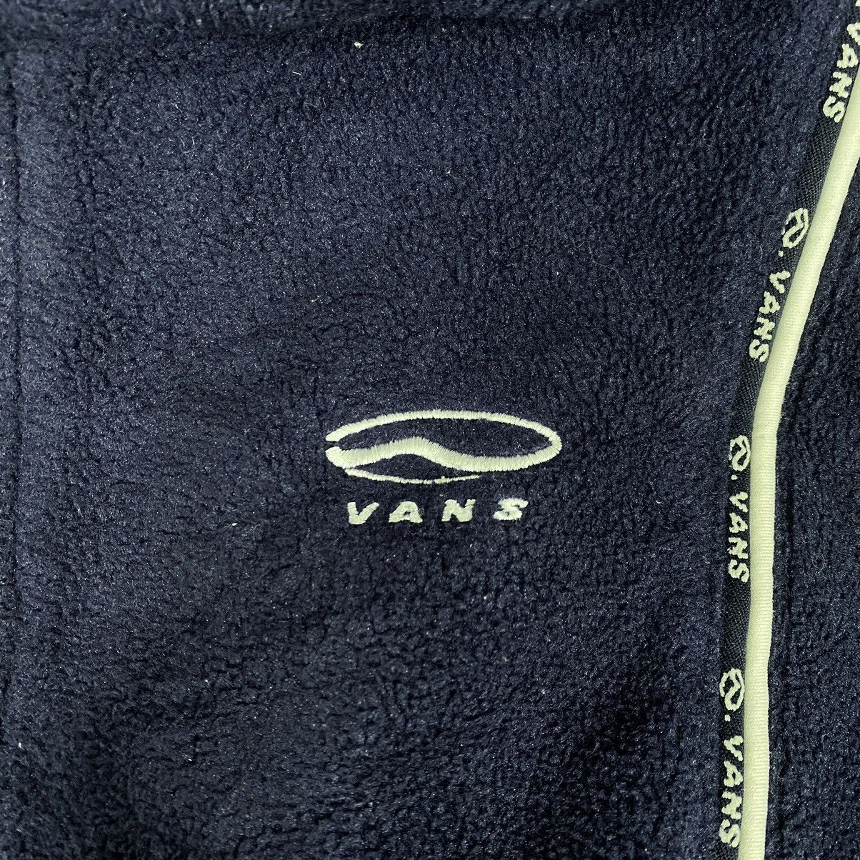 Vans Vintage VANS SKATEBOARD Brand Stripe Retro Sherp Navy Hoodie Size US XS / EU 42 / 0 - 4 Thumbnail