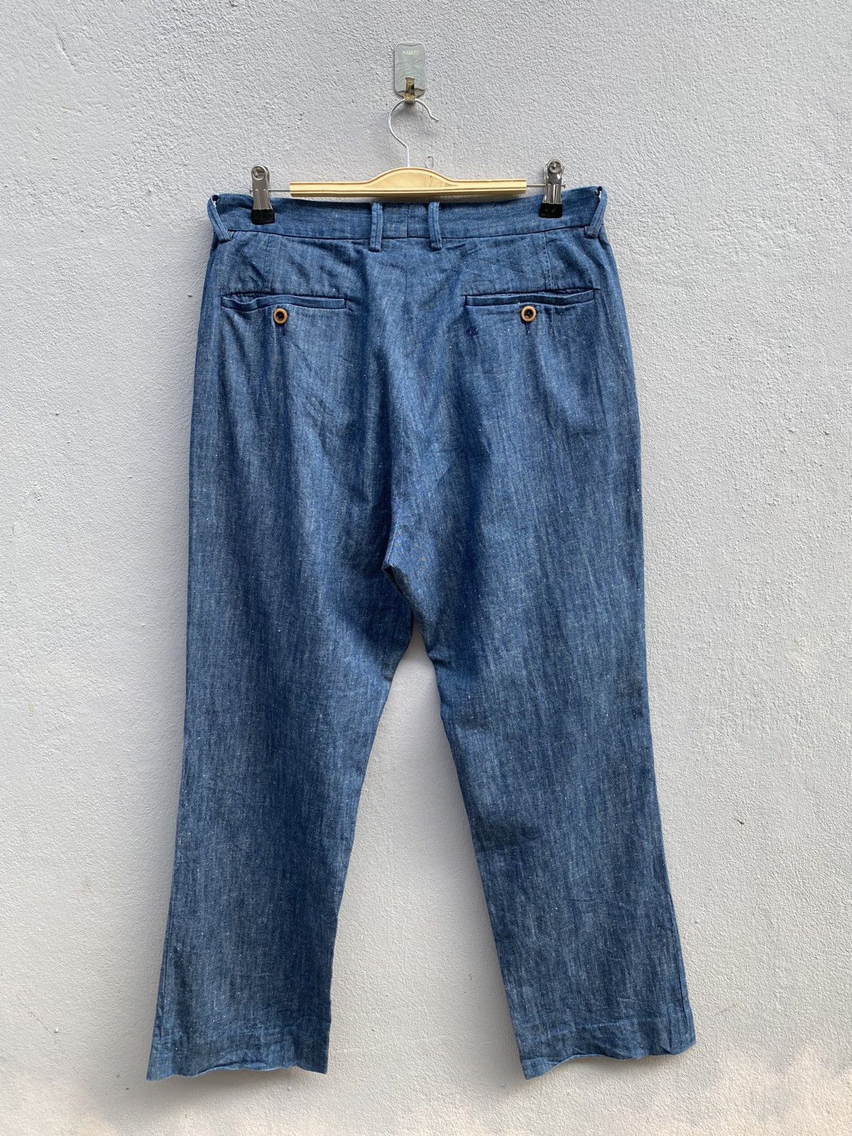 45rpm 💥RARE💥 R by 45rpm Indigo Dyed Venti Pant Size US 32 / EU 48 - 2 Thumbnail