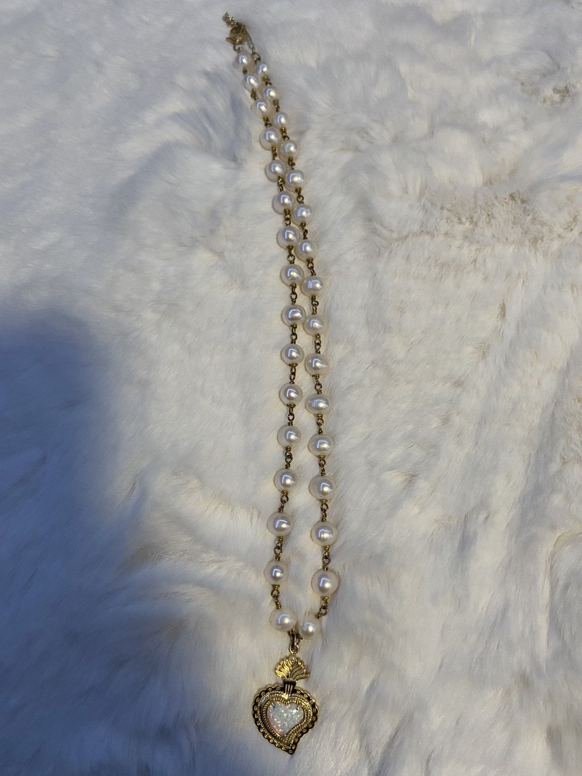 Whensmokeclears WhenSmokeClears Pearl Opal Necklace Size ONE SIZE - 6 Thumbnail