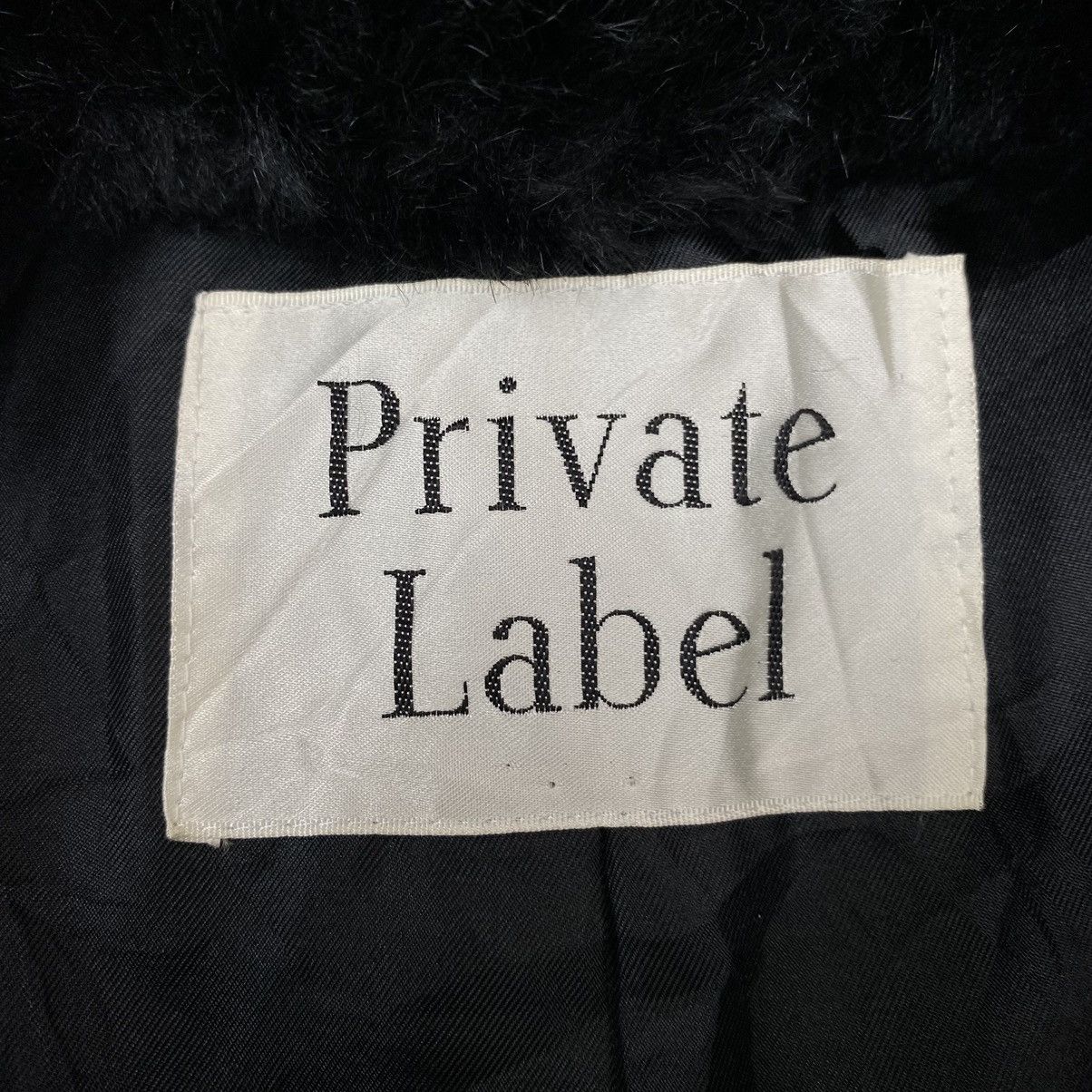 Vintage PRIVATE LABEL Button Up Long Tweed Coat Jacket Size S / US 4 / IT 40 - 3 Thumbnail