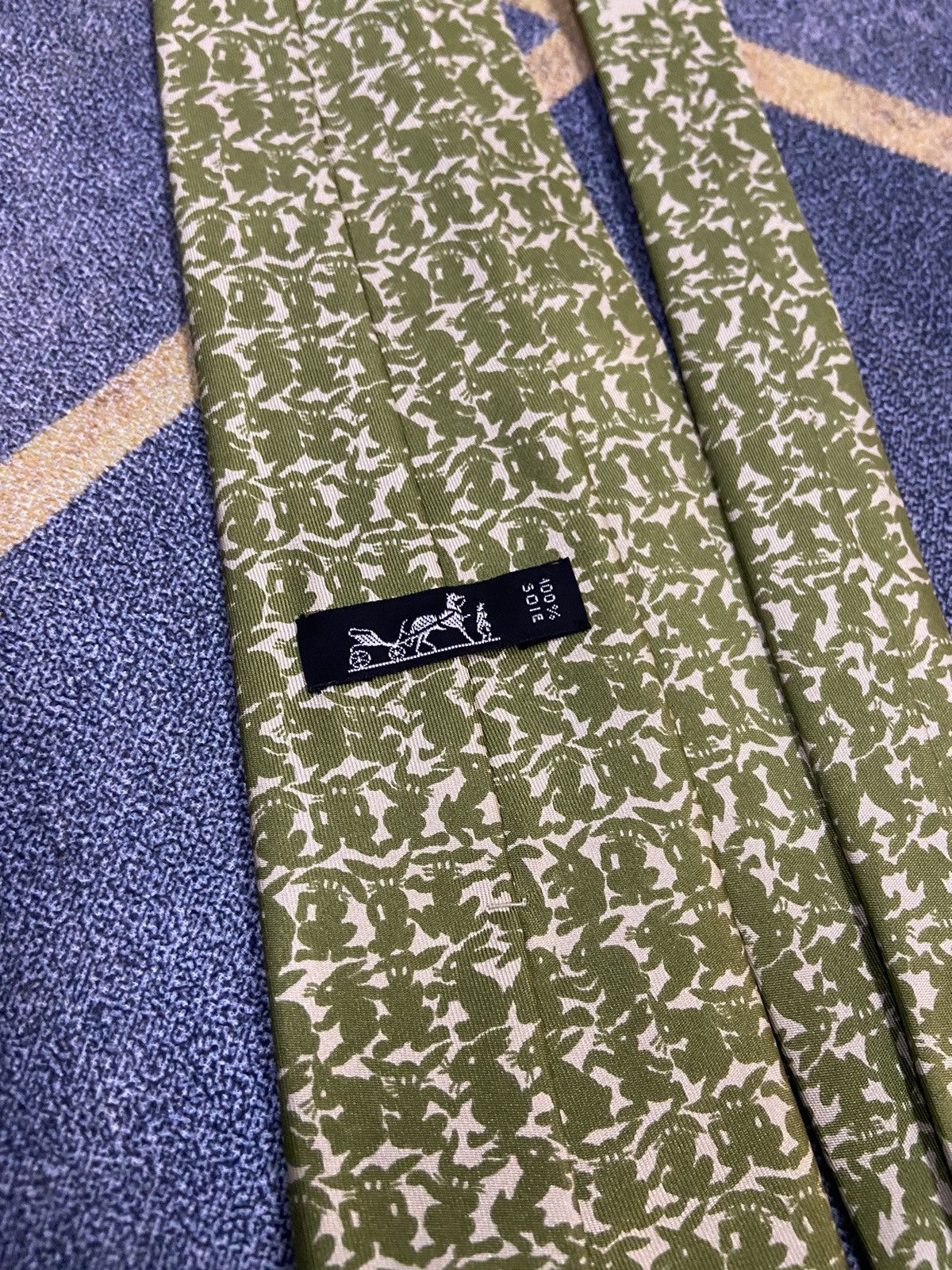 Designer HERMES PARIS X NECKTIE X DESIGNER❤️❤️😊 Size ONE SIZE - 5 Thumbnail