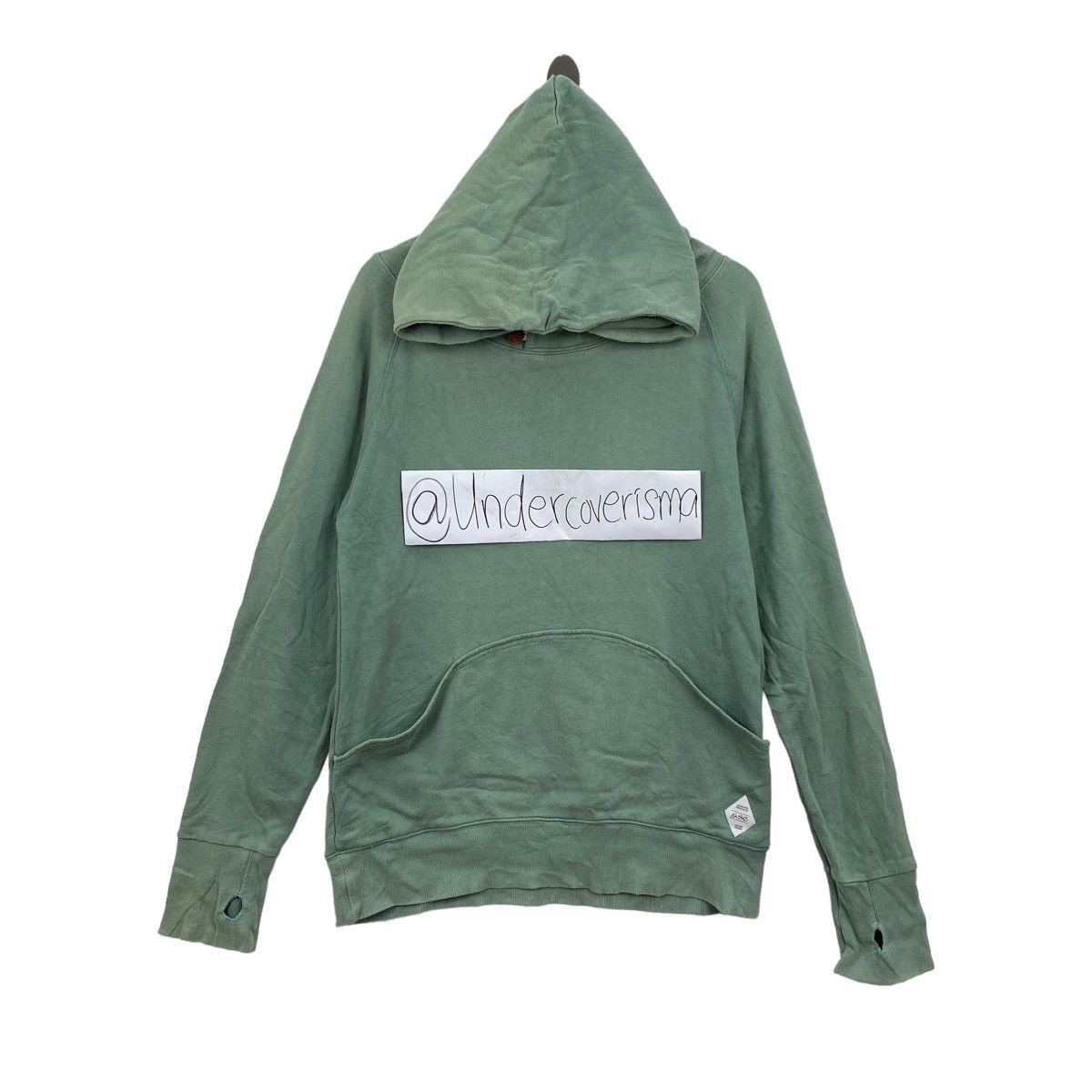 Vintage Vintage 90s GSC UNION MADE Embroidered Tag Green Hoodie Size US M / EU 48-50 / 2 - 1 Thumbnail
