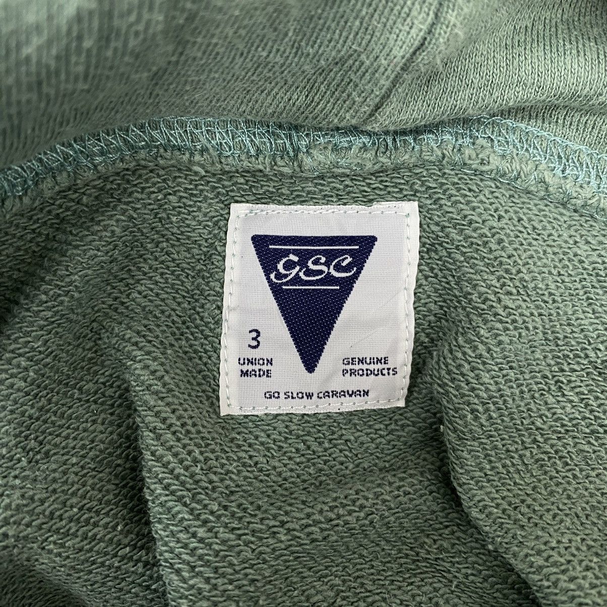 Vintage Vintage 90s GSC UNION MADE Embroidered Tag Green Hoodie Size US M / EU 48-50 / 2 - 4 Thumbnail