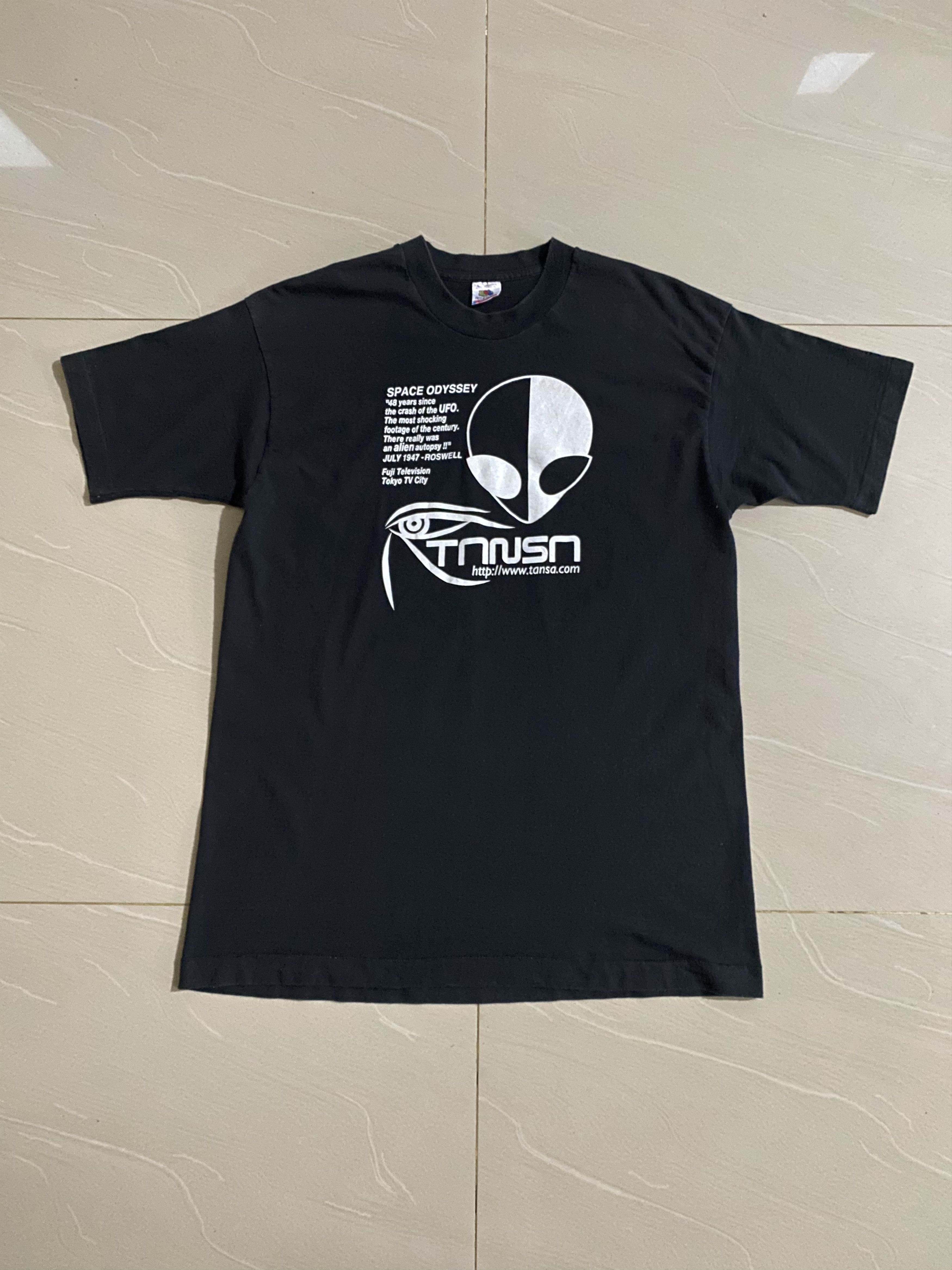 Anime × Fruit Of The Loom × Vintage Vintage 90s Space Odyssey UFO Tansa Alien Movie rare Tshirt Size US L / EU 52-54 / 3 - 1 Thumbnail