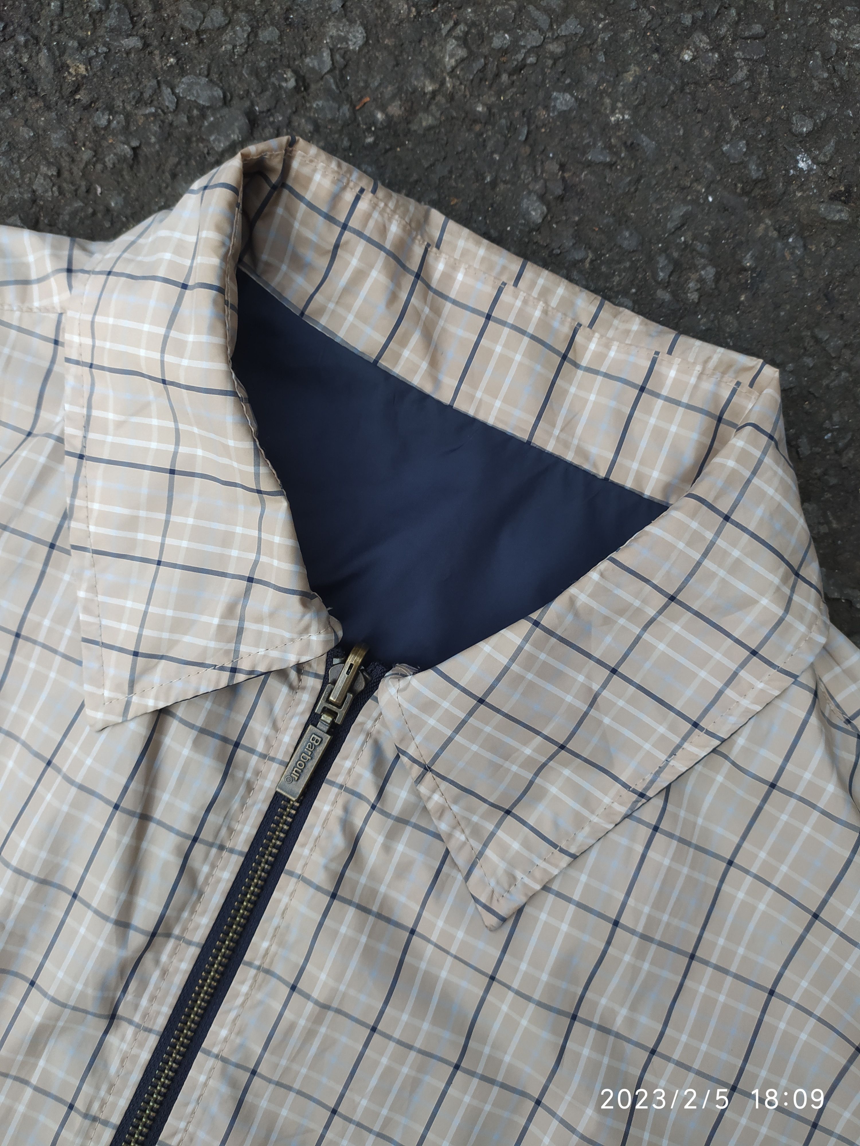 Barbour 💥 Vintage Barbour AYR Reversible Two-Sided Jacket 💥 Size US XL / EU 56 / 4 - 1 Thumbnail