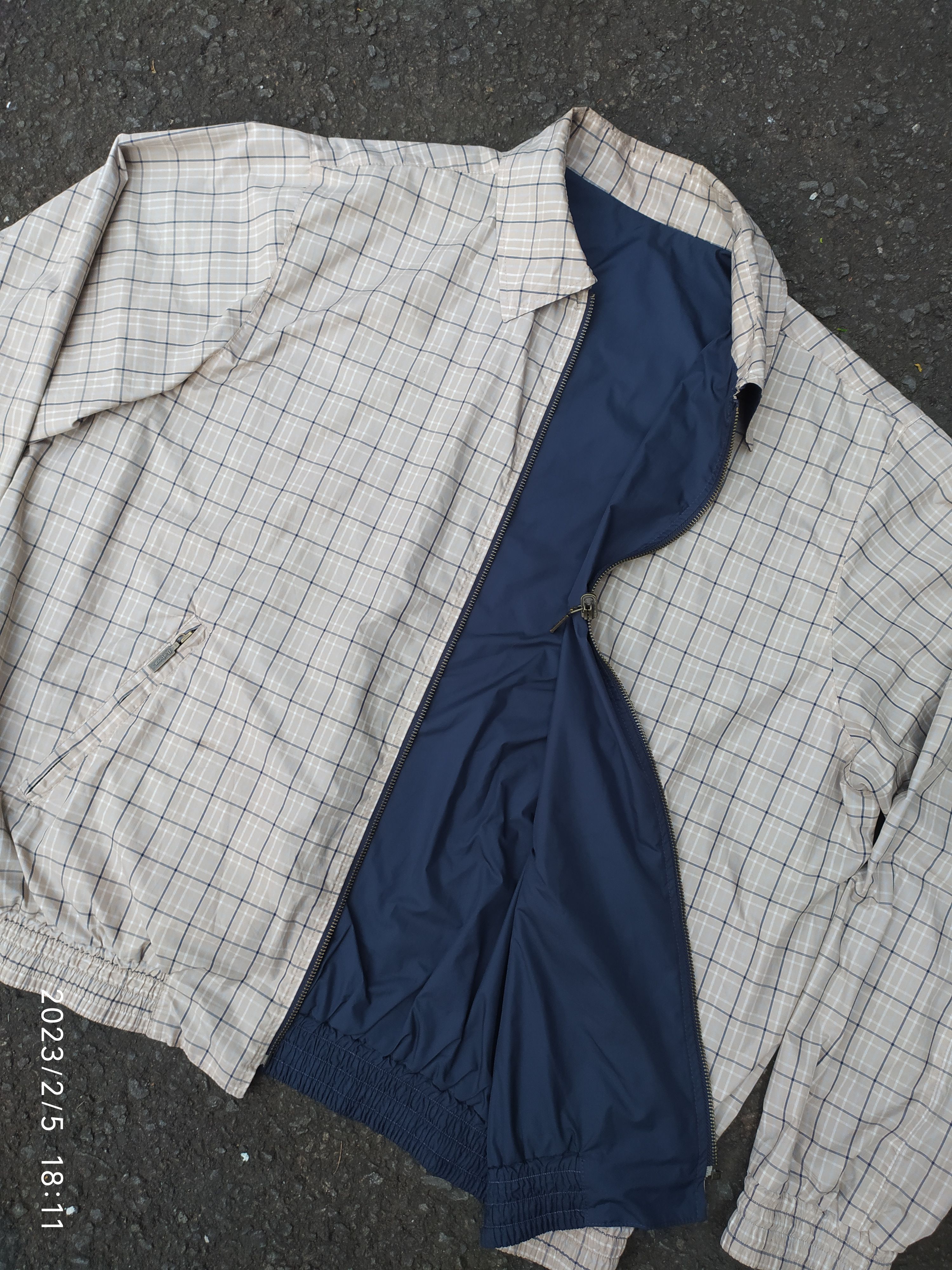 Barbour 💥 Vintage Barbour AYR Reversible Two-Sided Jacket 💥 Size US XL / EU 56 / 4 - 2 Thumbnail