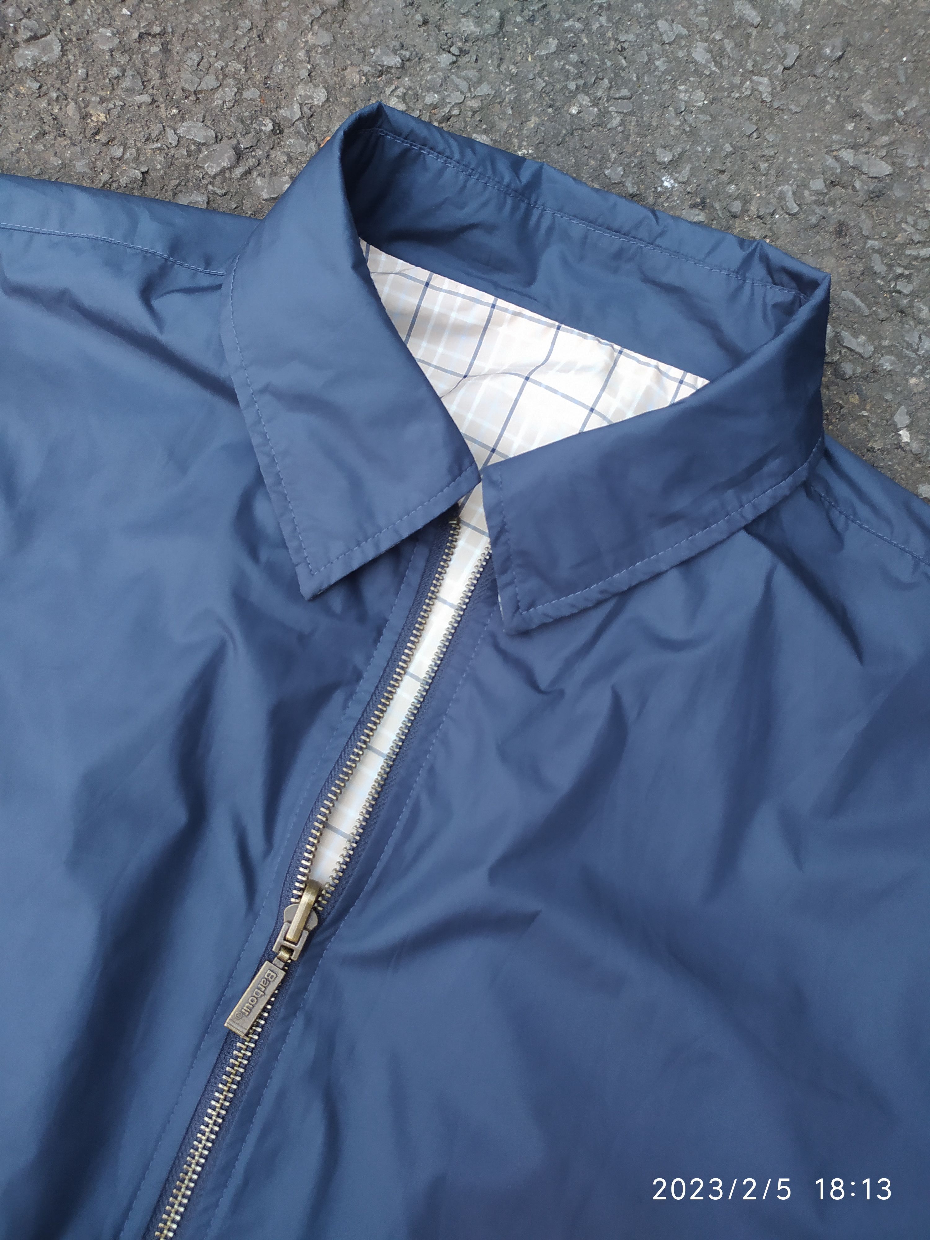 Barbour 💥 Vintage Barbour AYR Reversible Two-Sided Jacket 💥 Size US XL / EU 56 / 4 - 6 Thumbnail