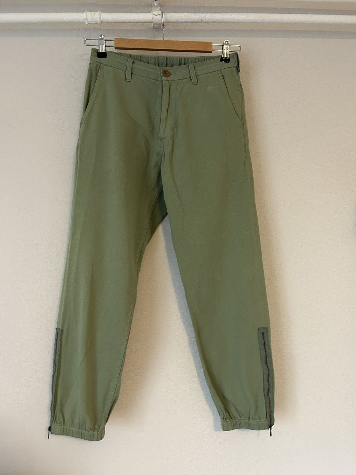 Gucci Embroidered Band Casual Pants in Light Green Size US 30 / EU 46 - 4 Thumbnail