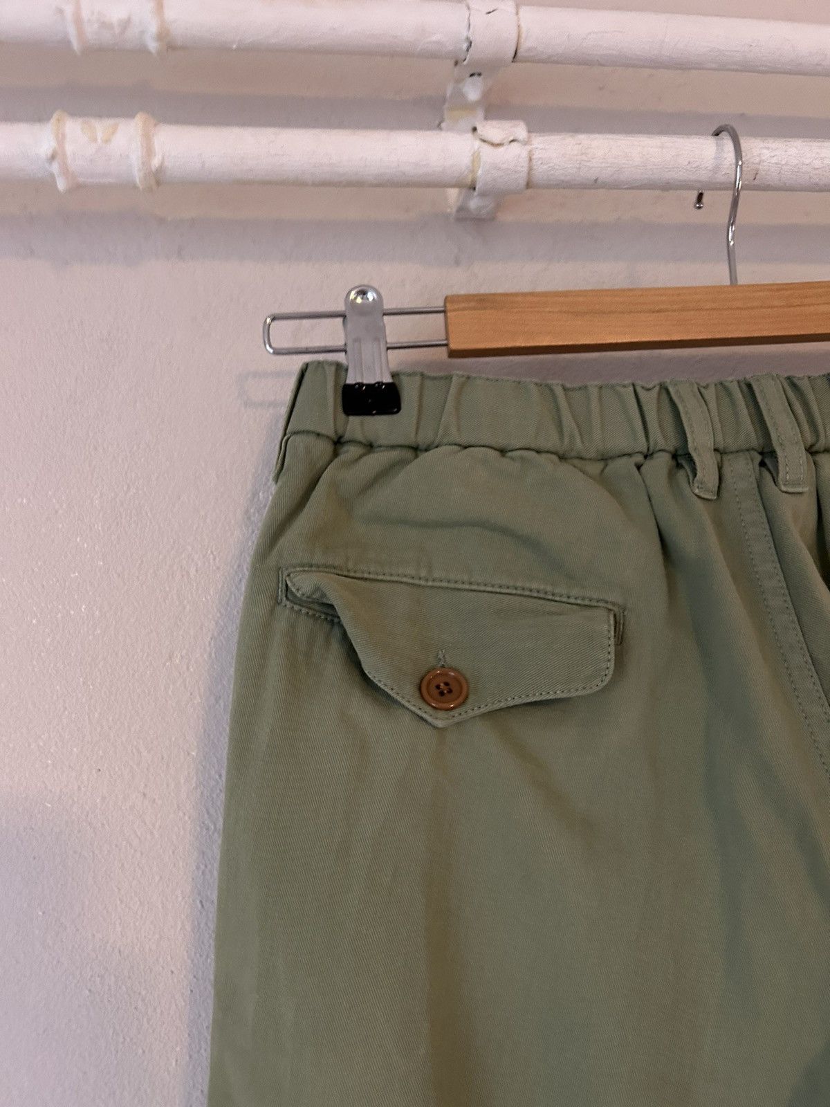 Gucci Embroidered Band Casual Pants in Light Green Size US 30 / EU 46 - 6 Thumbnail