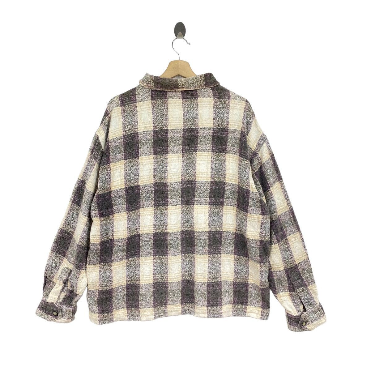 Vintage Vintage SN’S Snow Boards Check Tartan Full Zip Casual Shirt Size US L / EU 52-54 / 3 - 7 Thumbnail