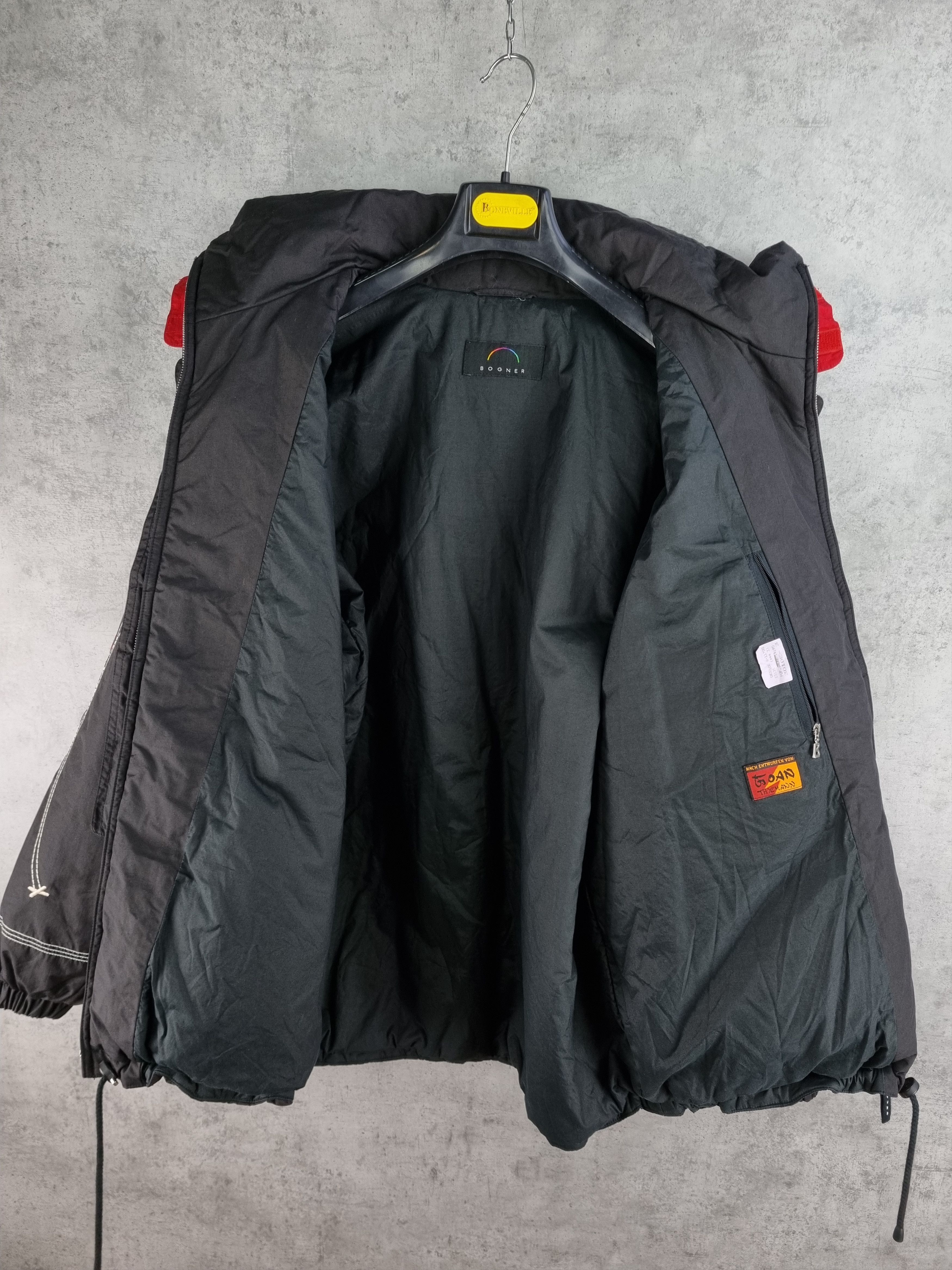 Bogner × Japanese Brand Bogner Embroidered Art on Nylon Hooded Jacket Size US L / EU 52-54 / 3 - 10 Thumbnail