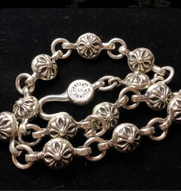 Chrome Hearts 1991 Cross Ball Bracelet