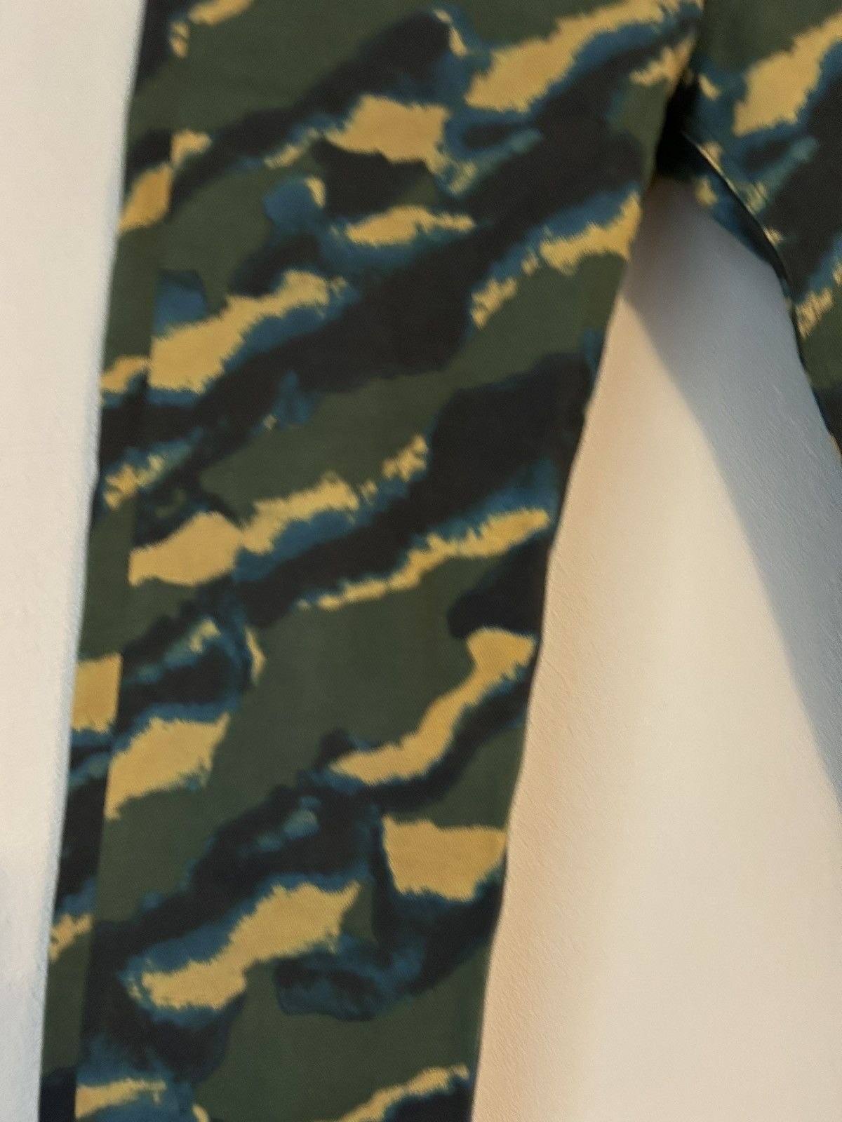 Dries Van Noten Len Lye Camo Print Denim Jeans Size US 32 / EU 48 - 4 Thumbnail