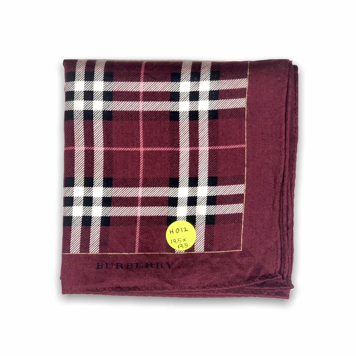 Burberry Burberry Novacheck Checkered Handkerchief Pocketsquare Size ONE SIZE - 5 Thumbnail