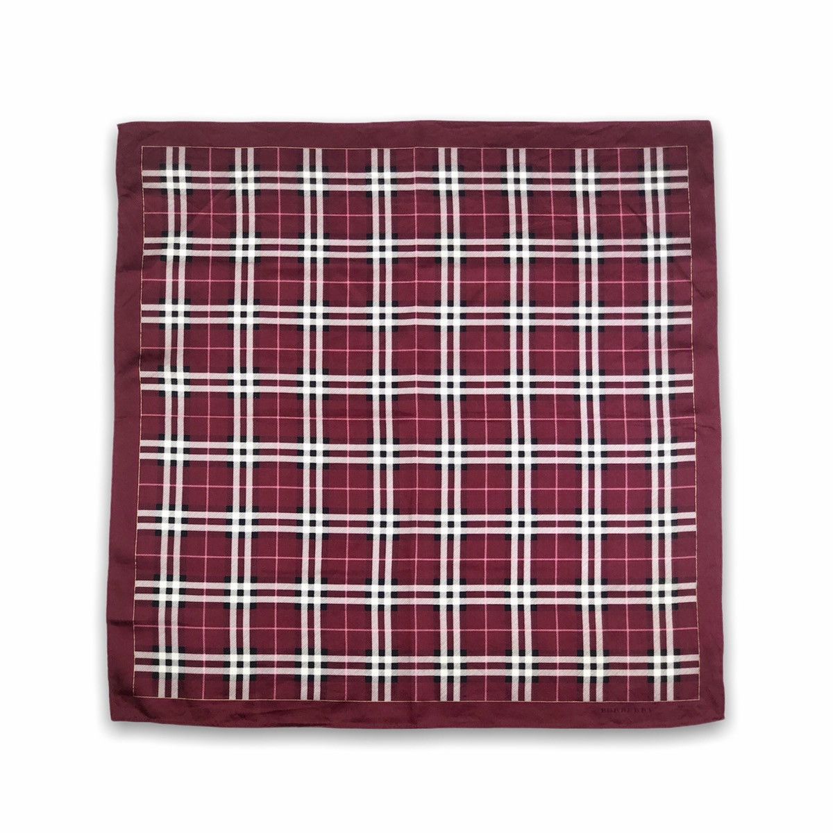 Burberry Burberry Novacheck Checkered Handkerchief Pocketsquare Size ONE SIZE - 1 Thumbnail