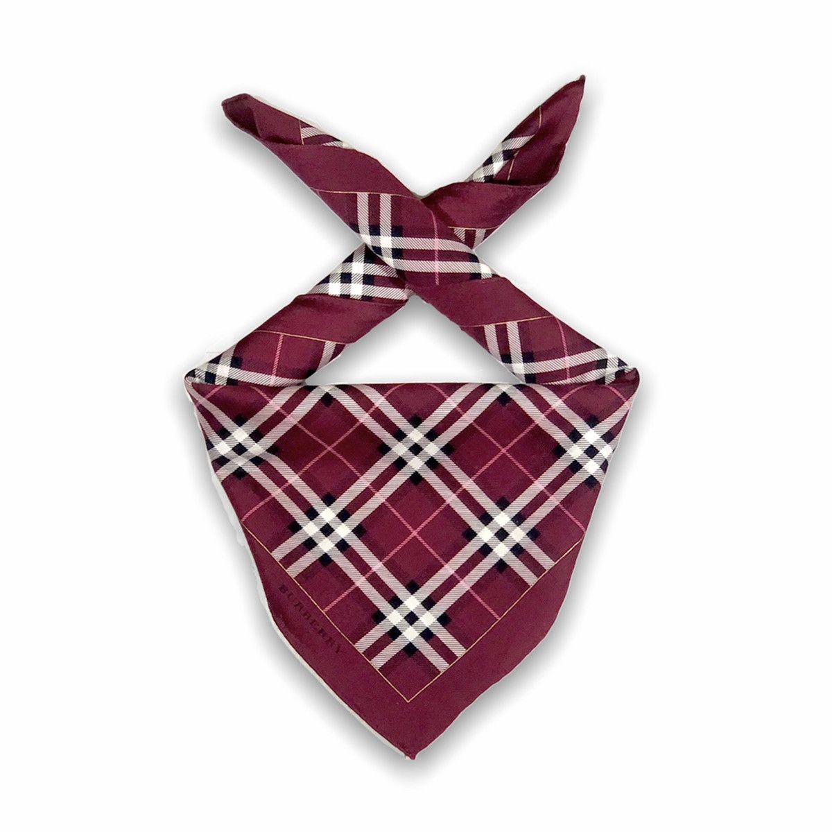 Burberry Burberry Novacheck Checkered Handkerchief Pocketsquare Size ONE SIZE - 3 Thumbnail