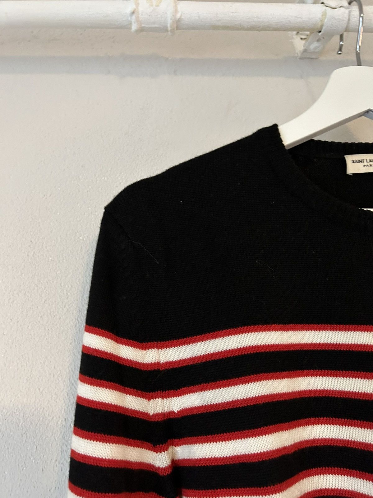 Saint Laurent Paris Striped Sweater Size US S / EU 44-46 / 1 - 6 Thumbnail