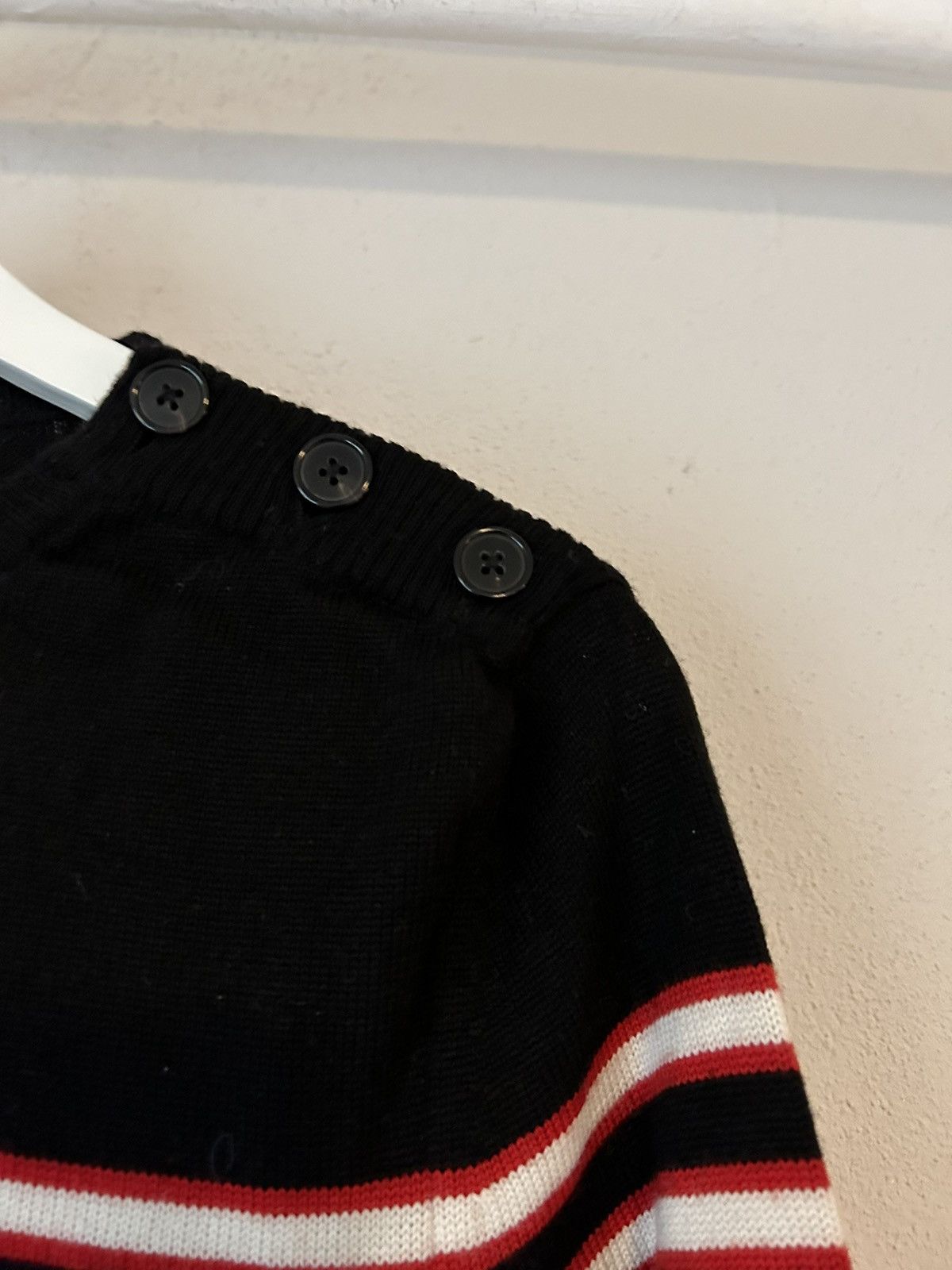 Saint Laurent Paris Striped Sweater Size US S / EU 44-46 / 1 - 5 Thumbnail