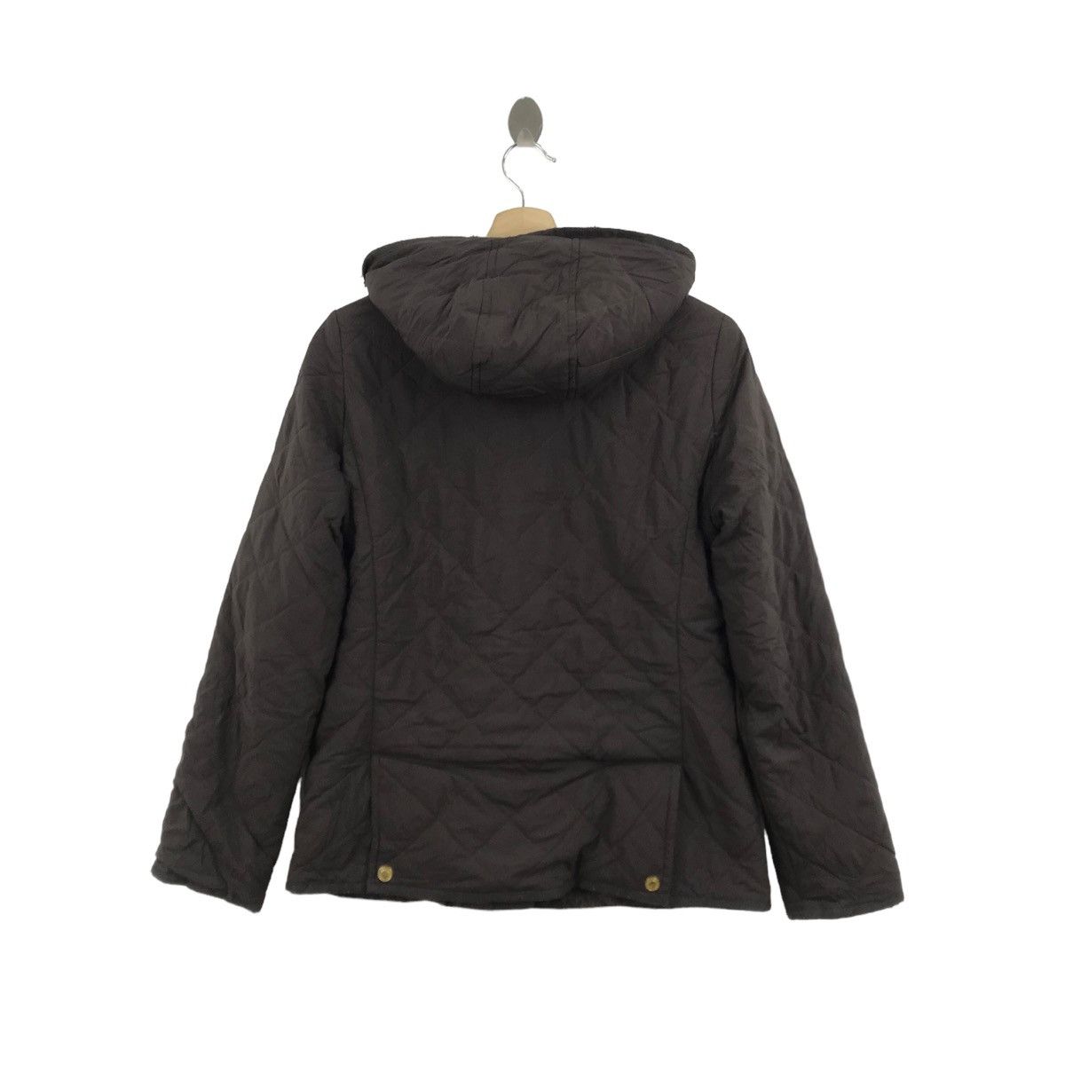 Ined YOHJI YAMAMOTO Quilted Jacket Sherpa Inside
