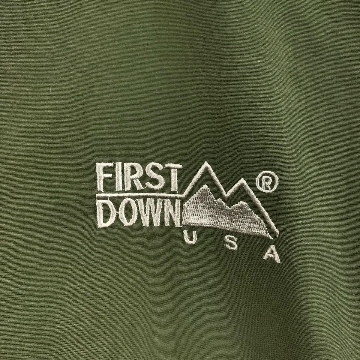 Vintage FIRST DOWN Jacket Windbreaker Outdoor Life Style