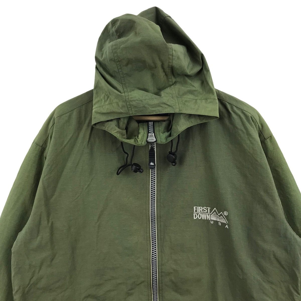 Vintage FIRST DOWN Jacket Windbreaker Outdoor Life Style