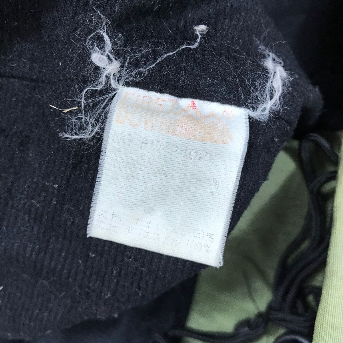 Vintage FIRST DOWN Jacket Windbreaker Outdoor Life Style