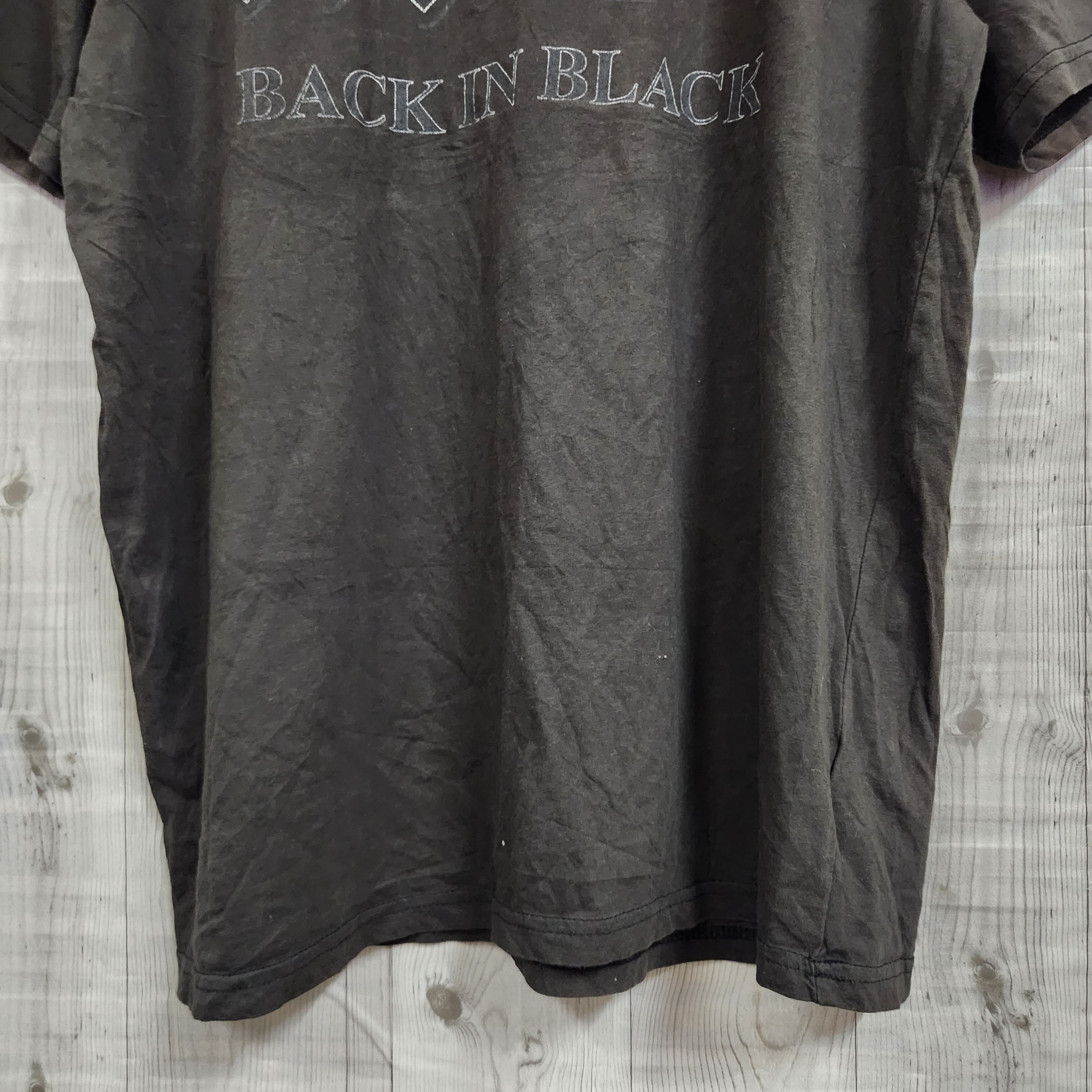AC/DC × Band Tees Y2K 🌟 ACDC Back In Black Rock Band TShirt Size US L / EU 52-54 / 3 - 14 Thumbnail