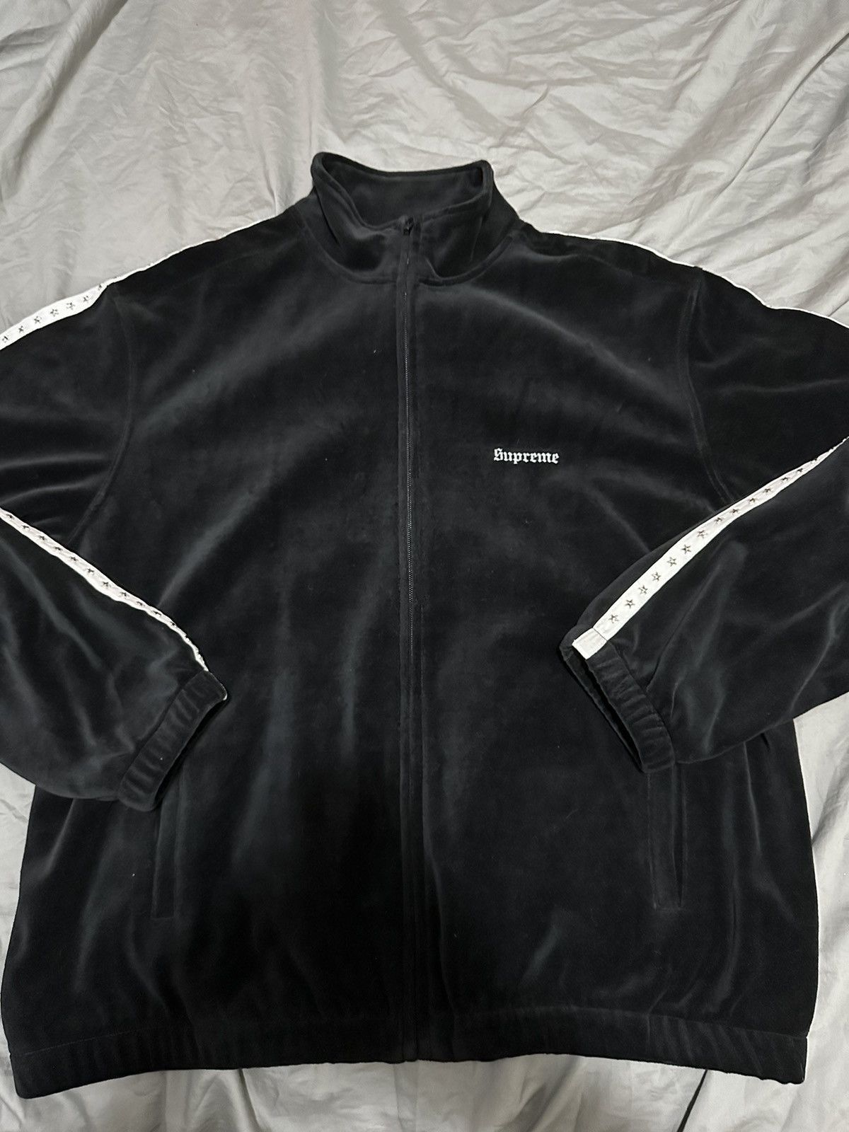 Supreme 22fw Studded Velour Track Jacket 【公式通販】