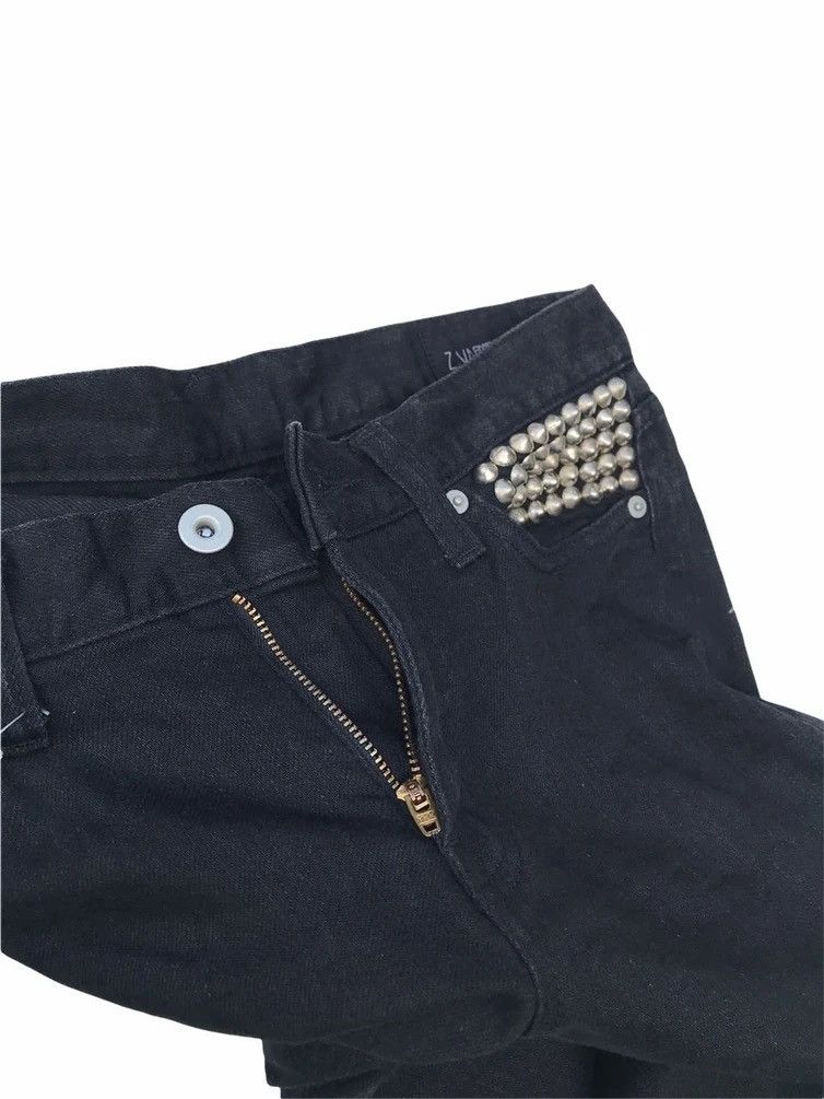 Japanese Brand Super Skinny Z.Vargas Punk Style Studs Pants Size US 29 - 9 Thumbnail