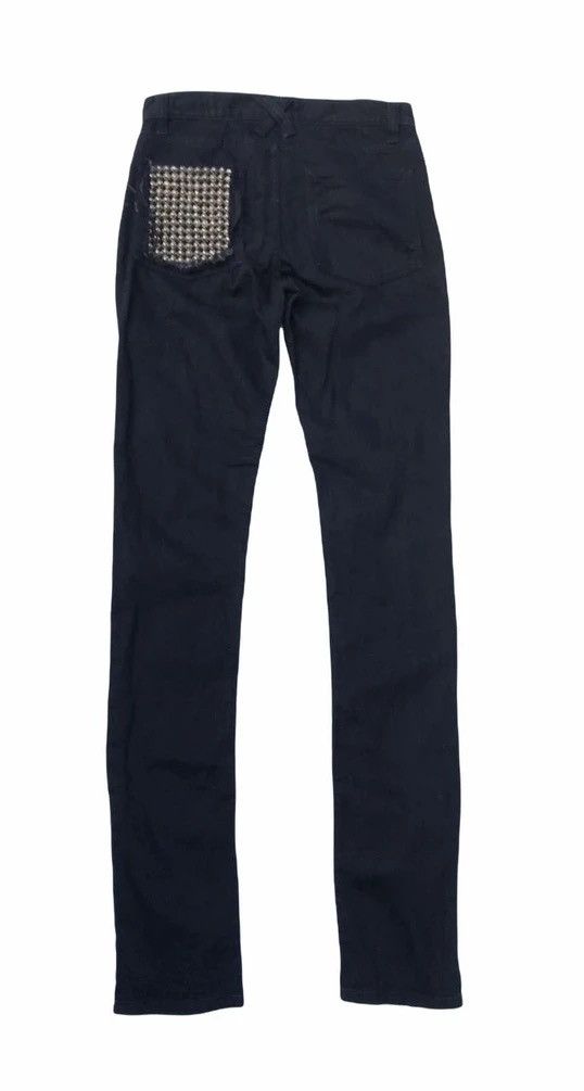 Japanese Brand Super Skinny Z.Vargas Punk Style Studs Pants Size US 29 - 2 Thumbnail