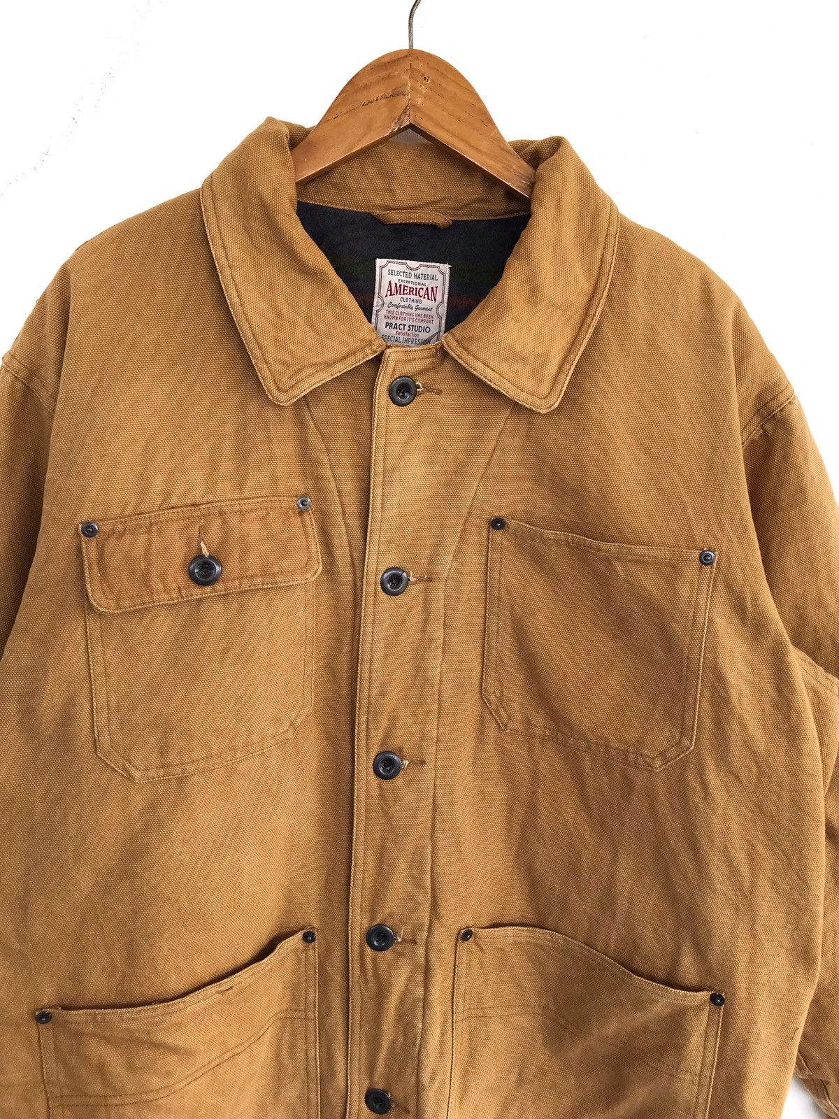 Other Pract Studio American Clothing Workwear Style Jacket Size US L / EU 52-54 / 3 - 3 Thumbnail