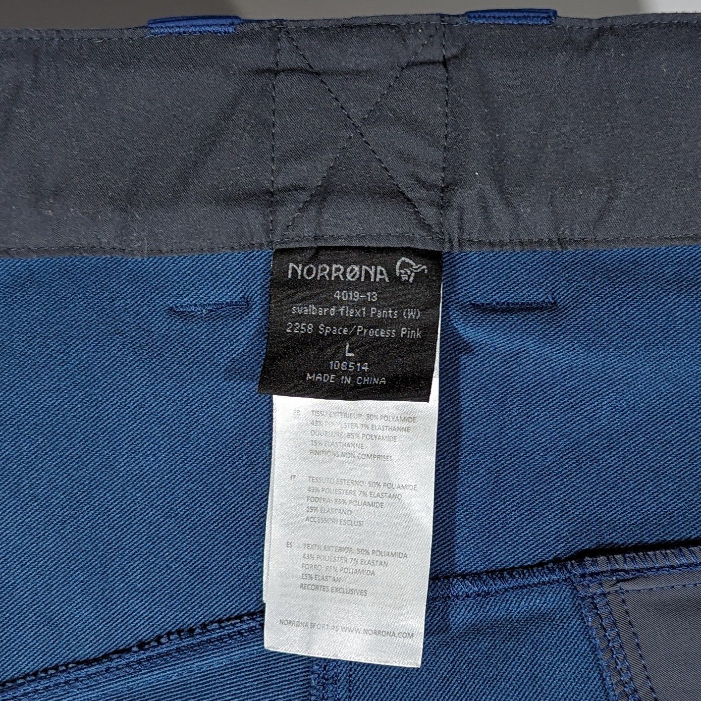 Norrona Norrona Svalbard Flex 1 Space Process Pink Pants L Outdoor Size 32" / US 10 / IT 46 - 18 Thumbnail