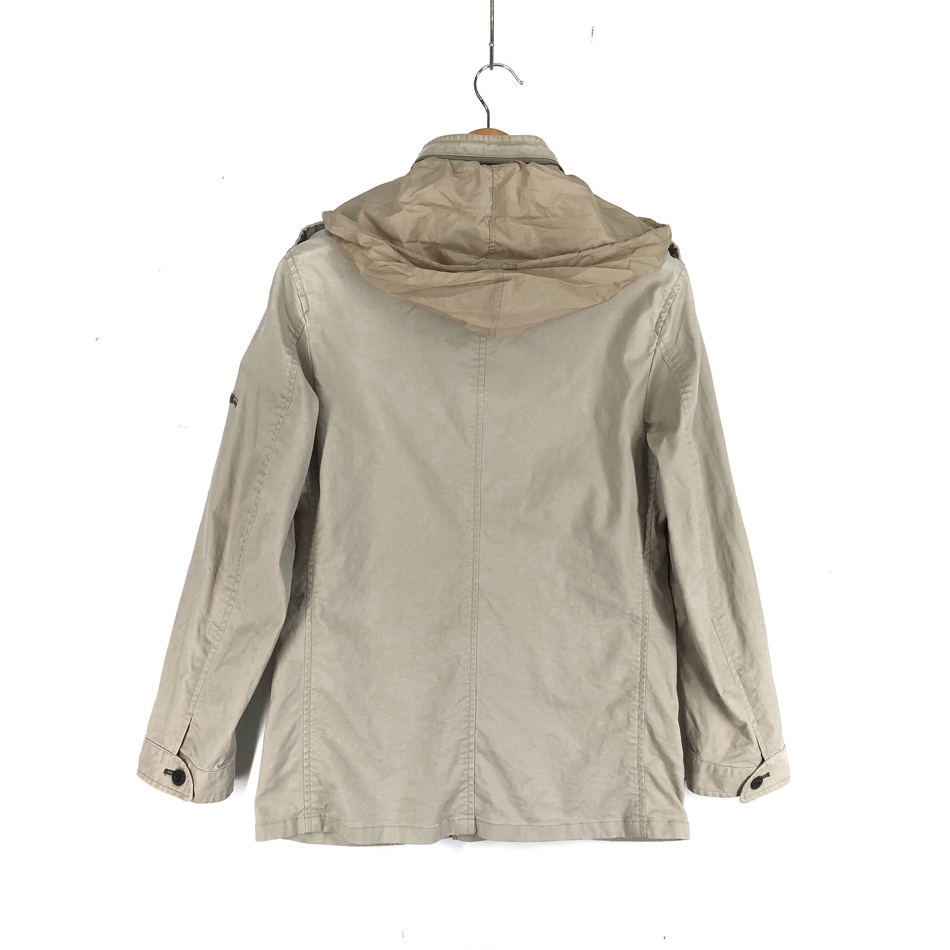 Burberry BURBERRY BLACK LABEL Zipper Jacket With Hoodie #2291-80 Size US S / EU 44-46 / 1 - 12 Thumbnail