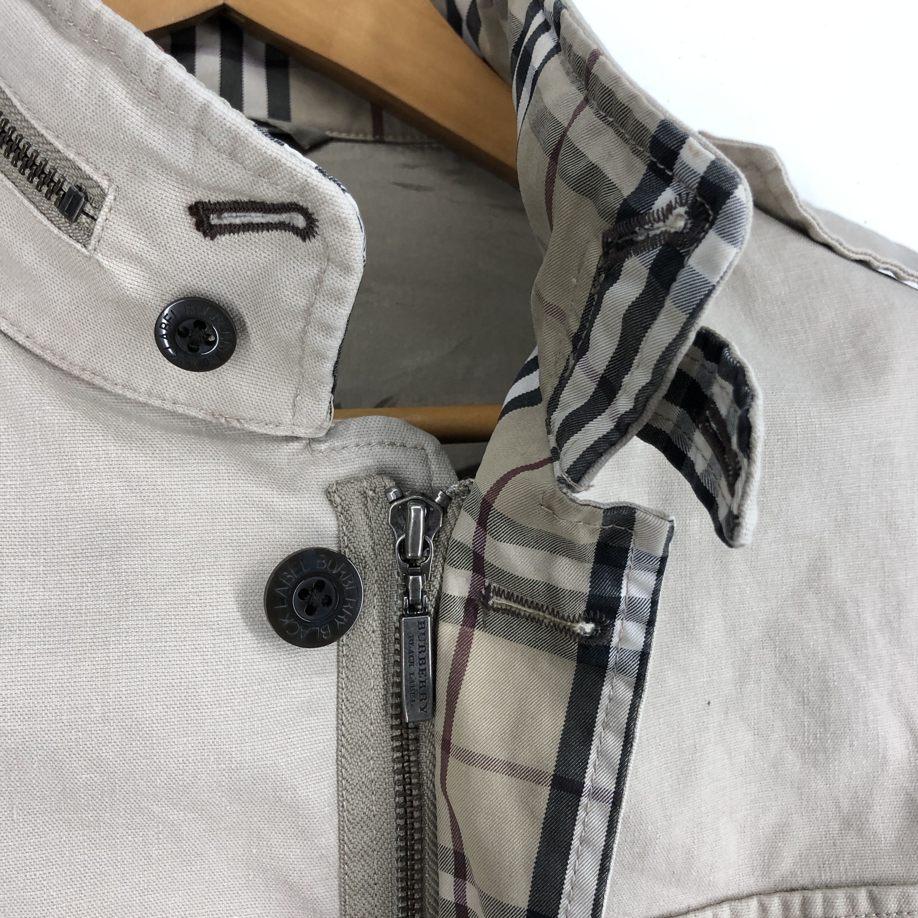Burberry BURBERRY BLACK LABEL Zipper Jacket With Hoodie #2291-80 Size US S / EU 44-46 / 1 - 6 Thumbnail