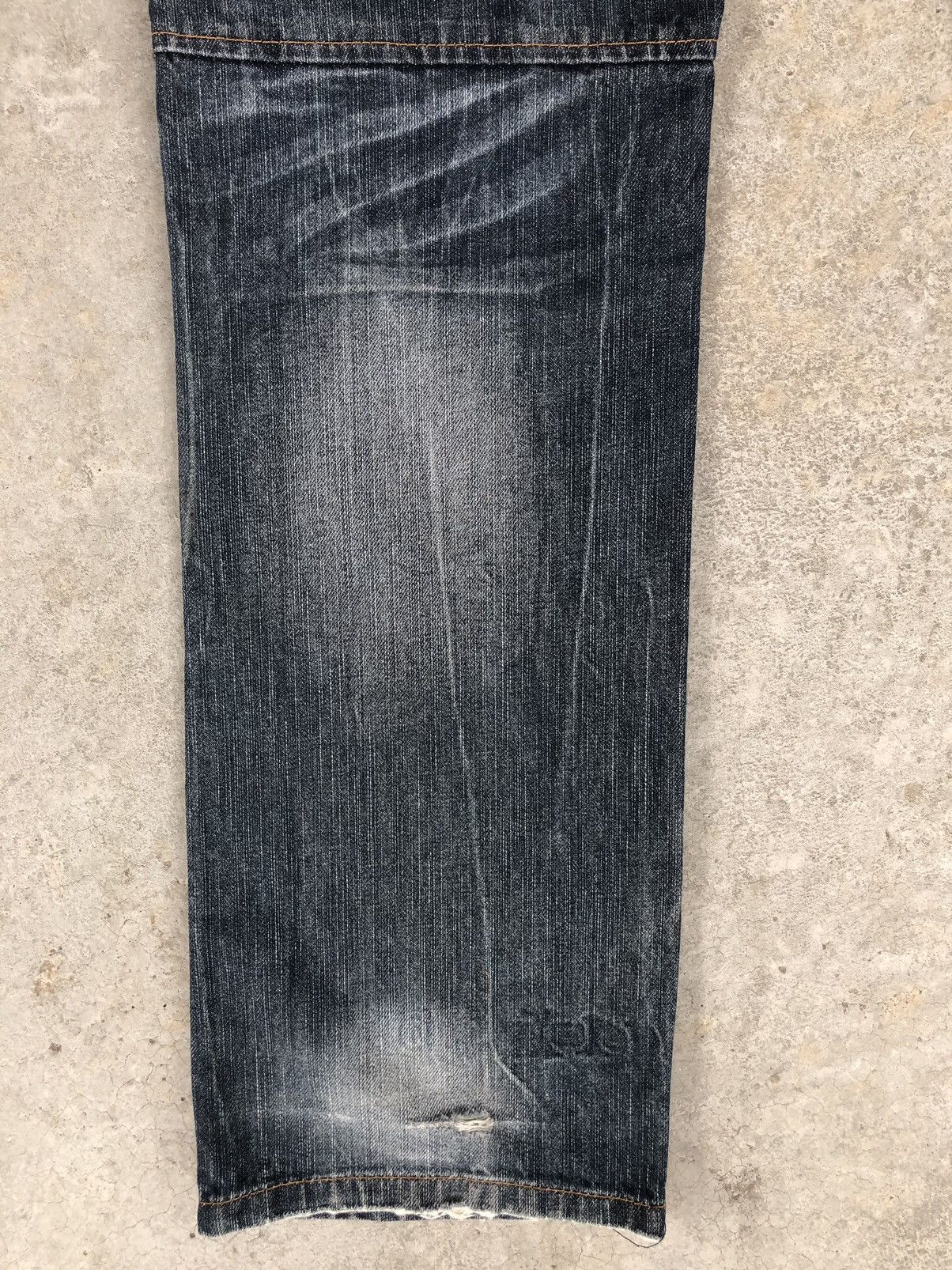 Hysteric Glamour Japanese Explosion Double Waist Distressed Jeans Size US 32 / EU 48 - 11 Thumbnail