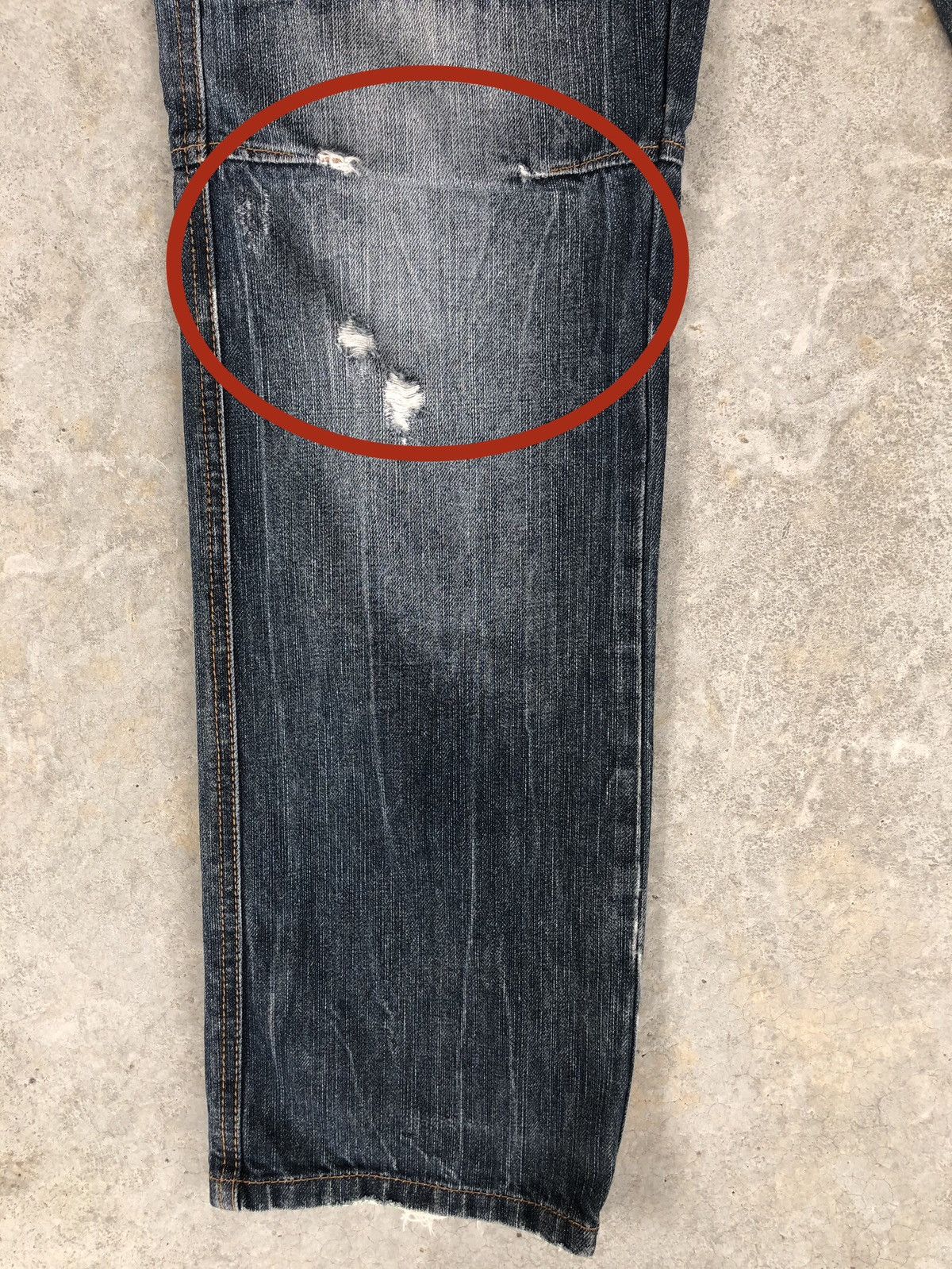 Hysteric Glamour Japanese Explosion Double Waist Distressed Jeans Size US 32 / EU 48 - 19 Thumbnail