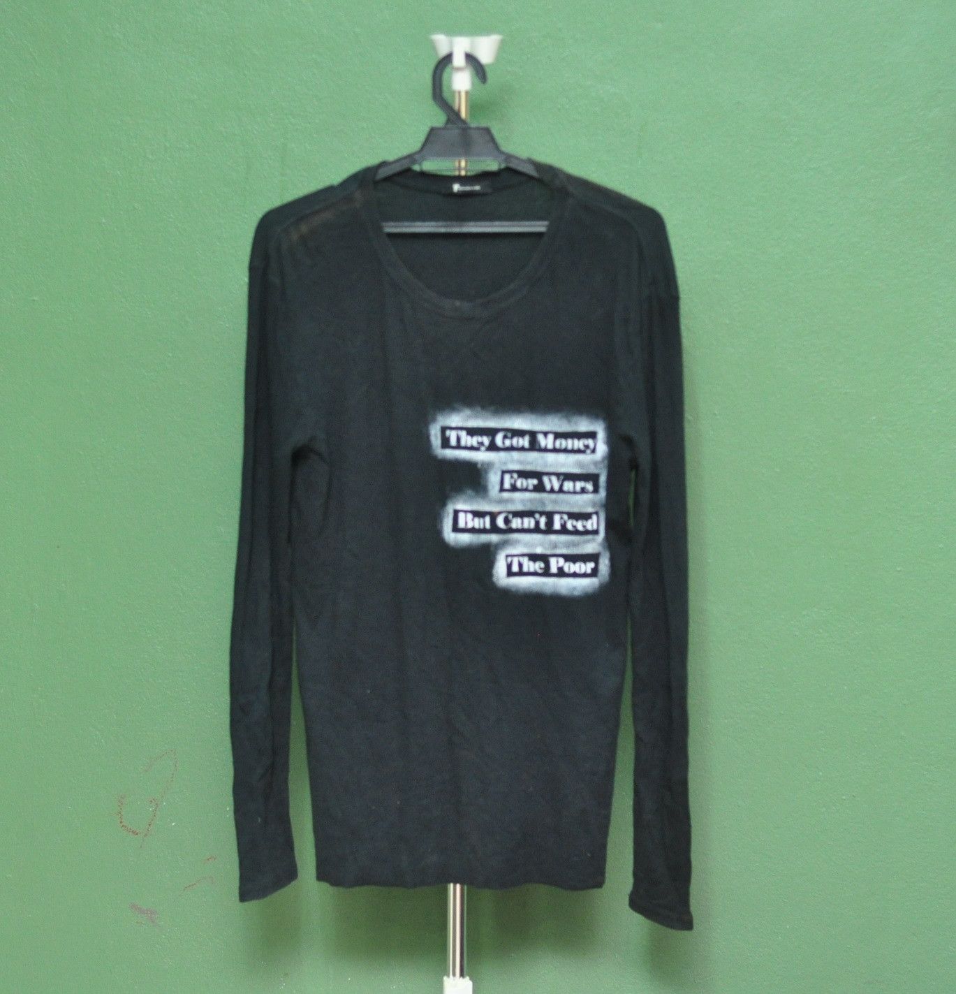 Japanese Brand × Vintage Vintage Alexander Wan Long Sleeve Shirt Black Size US M / EU 48-50 / 2 - 1 Thumbnail
