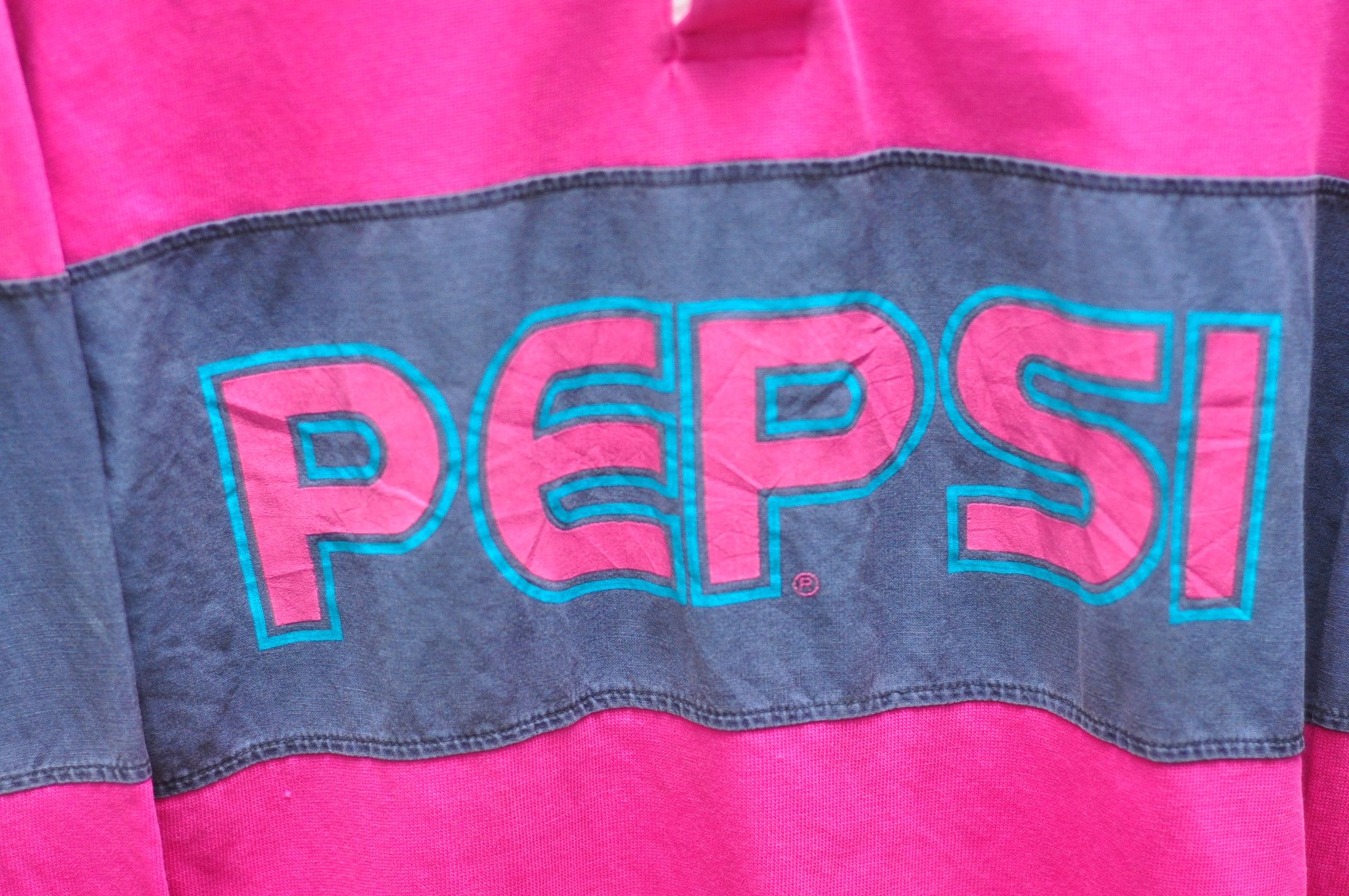 Japanese Brand × Pepsi Vintage Pepsi 90s Stripes Travis Scott Fashion Style Size US L / EU 52-54 / 3 - 5 Thumbnail