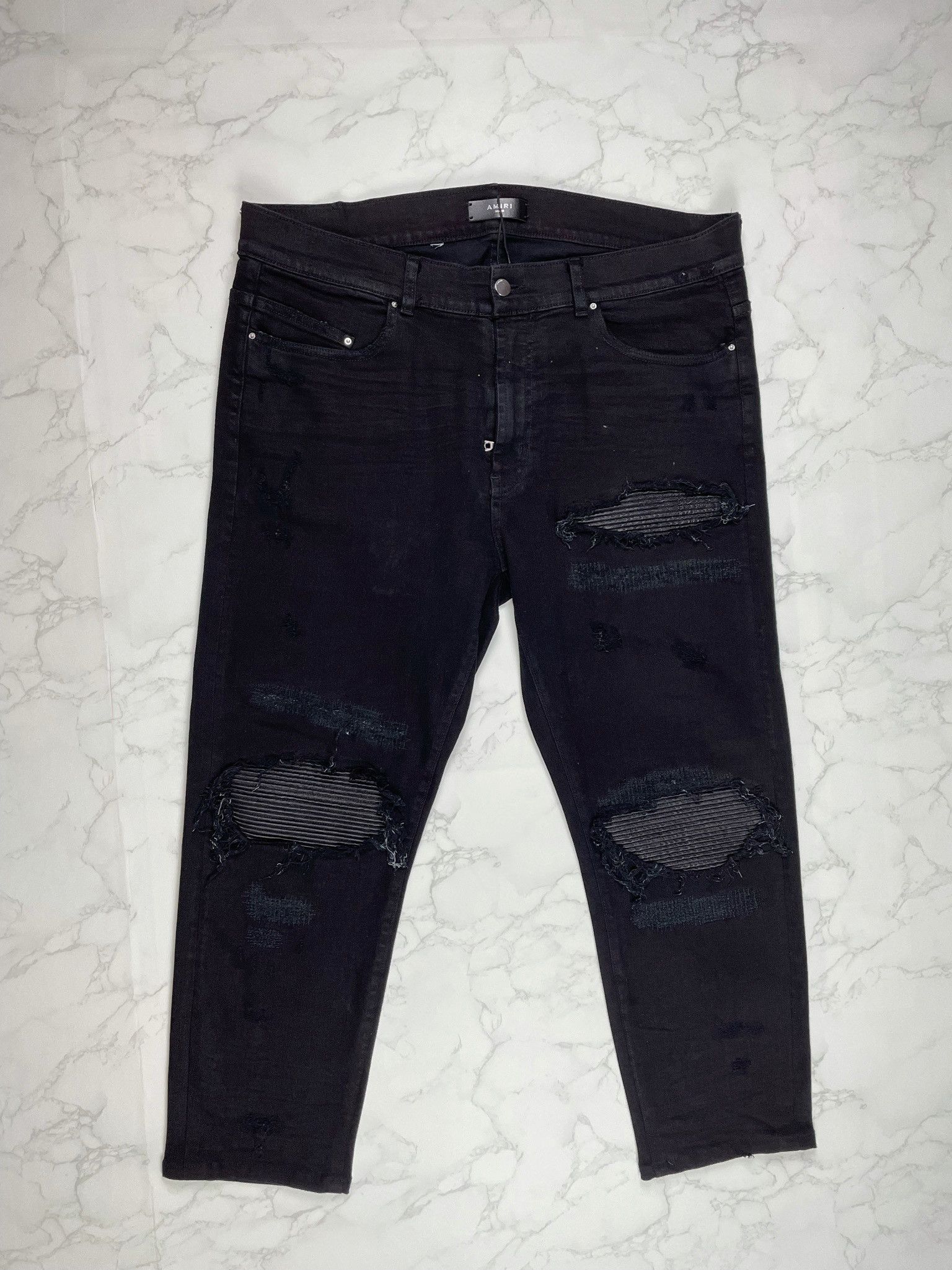 image of Black Amiri Mx1 Jeans, Men's (Size 38)