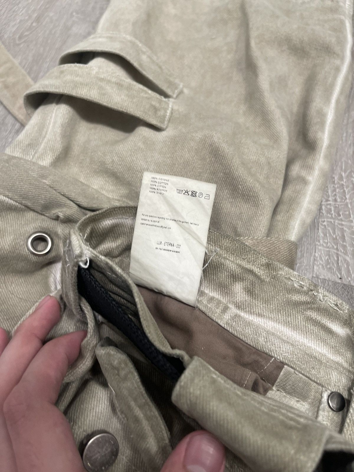 SHINE LUXURY SHINE LUXURY STUDIOS CARGO PANTS Size US 32 / EU 48 - 7 Thumbnail