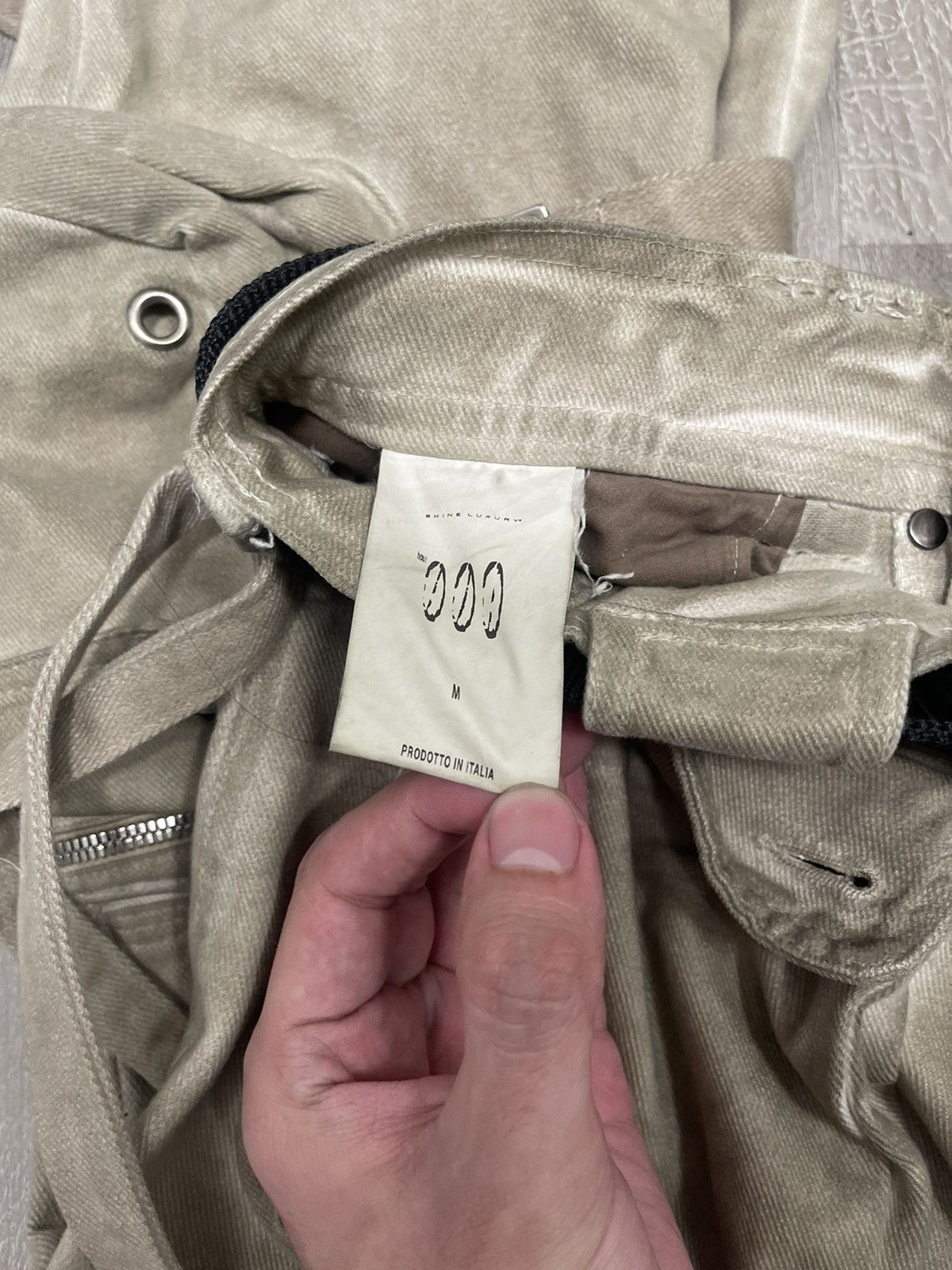 SHINE LUXURY SHINE LUXURY STUDIOS CARGO PANTS Size US 32 / EU 48 - 8 Thumbnail