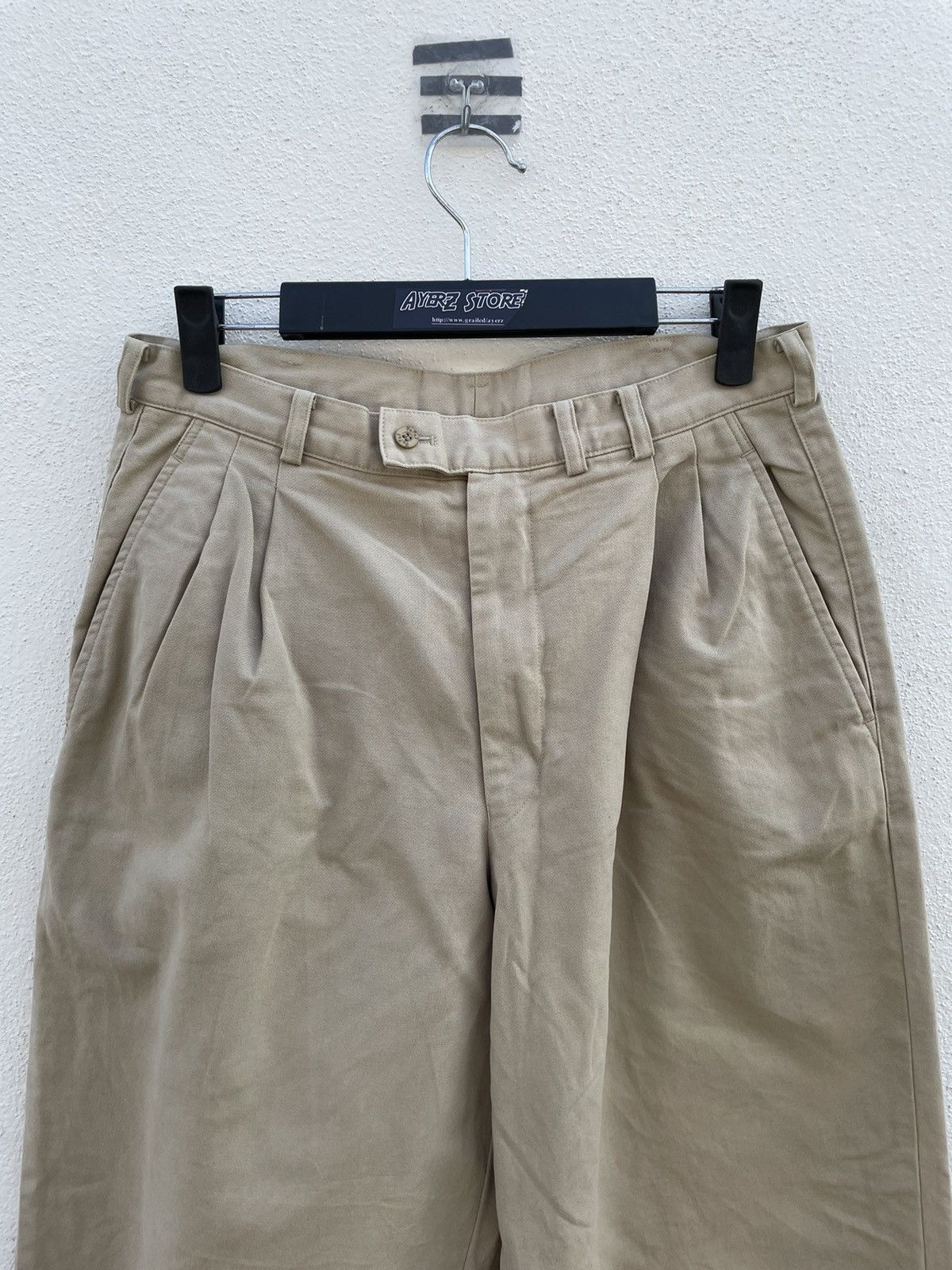 Japanese Brand Japanese Designer Papas Wide Trouser Pant Size US 30 / EU 46 - 2 Thumbnail