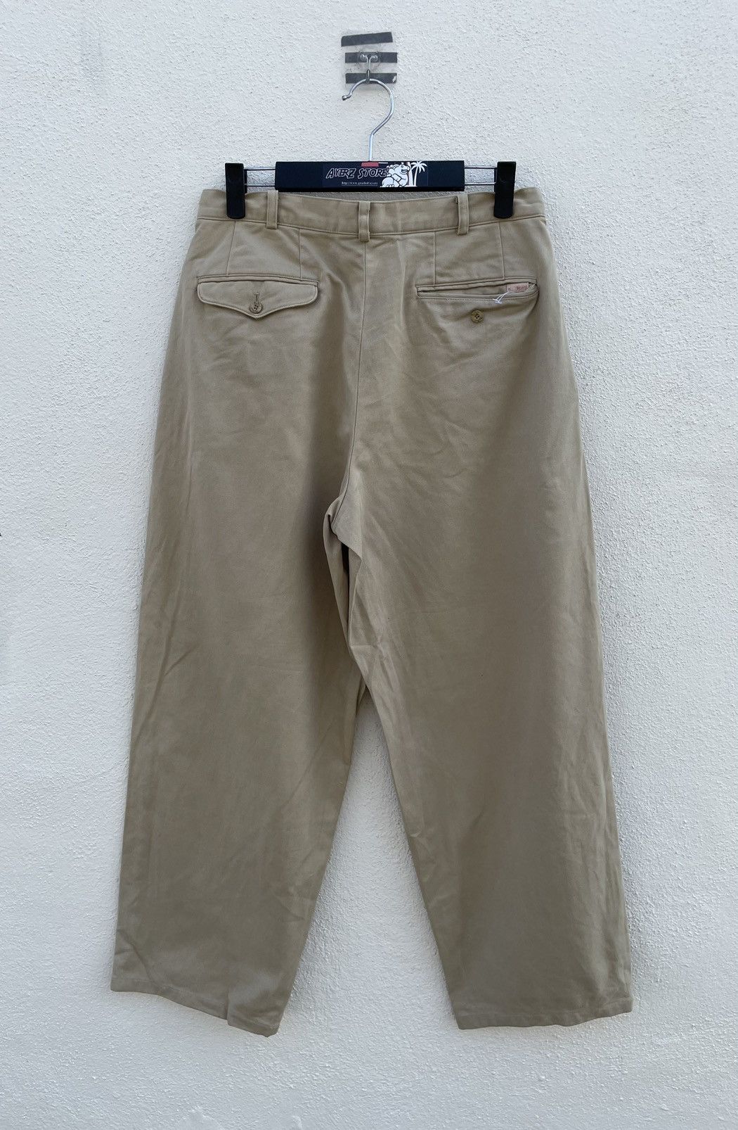 Japanese Brand Japanese Designer Papas Wide Trouser Pant Size US 30 / EU 46 - 6 Thumbnail