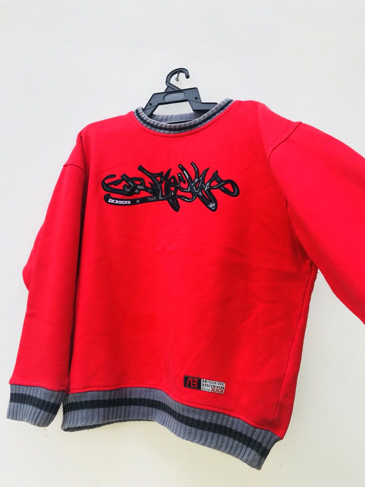 Designer × Japanese Brand Vintage AB Tech sweatshirt signature design Size US XL / EU 56 / 4 - 6 Thumbnail