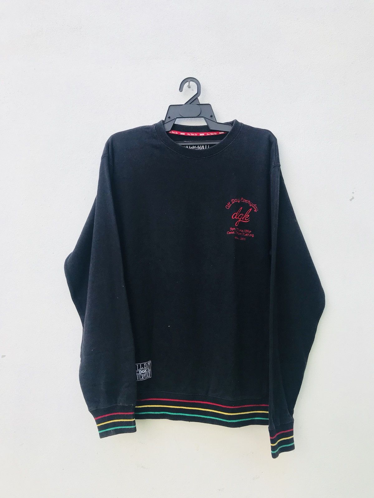 DGK × Japanese Brand × Vintage Vintage DGK All Day Everyday Shirt Streetwear Style Size US L / EU 52-54 / 3 - 1 Thumbnail