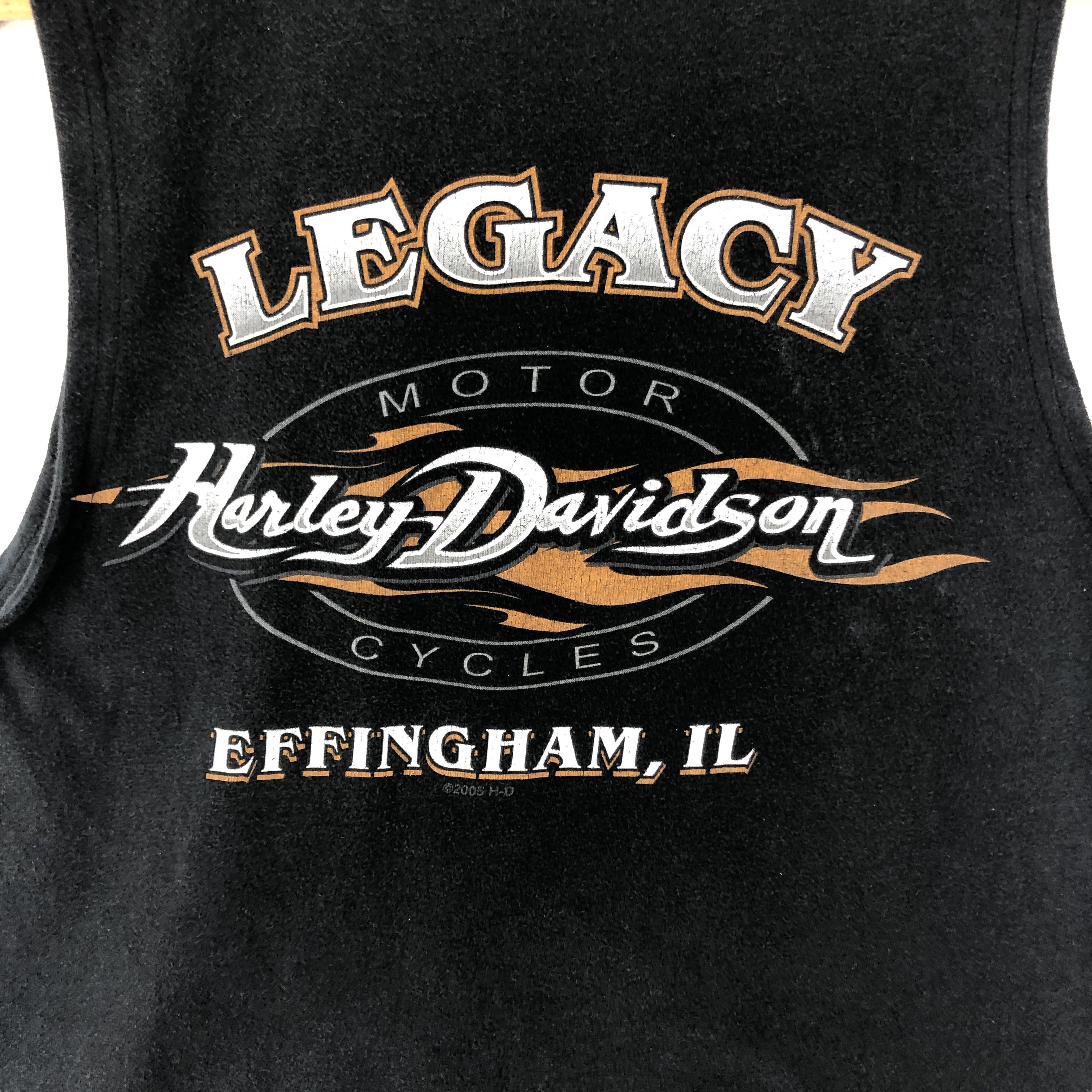 Hanes Y2K HARLEY DAVIDSON 05" HD Sleeveless T Shirt #1982-49 Size US S / EU 44-46 / 1 - 6 Thumbnail