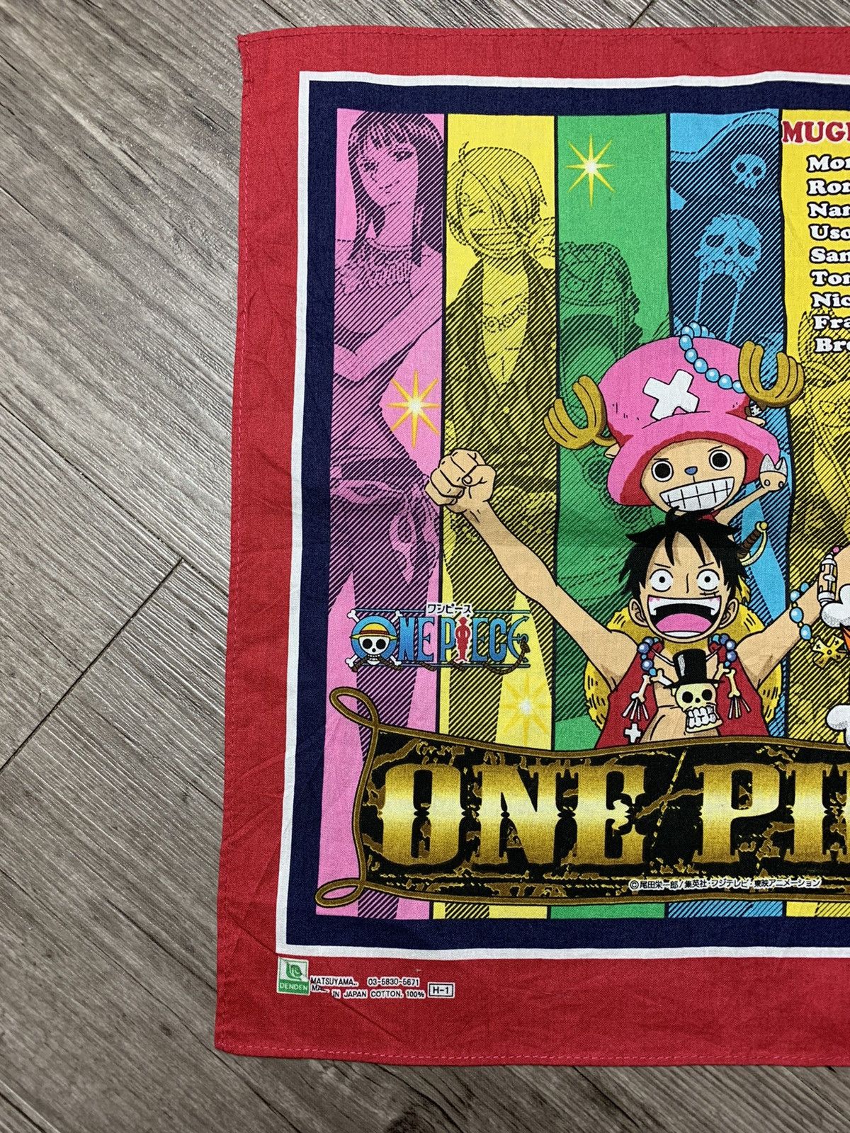 Anime ONE PIECE Handkerchief Neckerchief Pocketsquares Size ONE SIZE - 2 Thumbnail