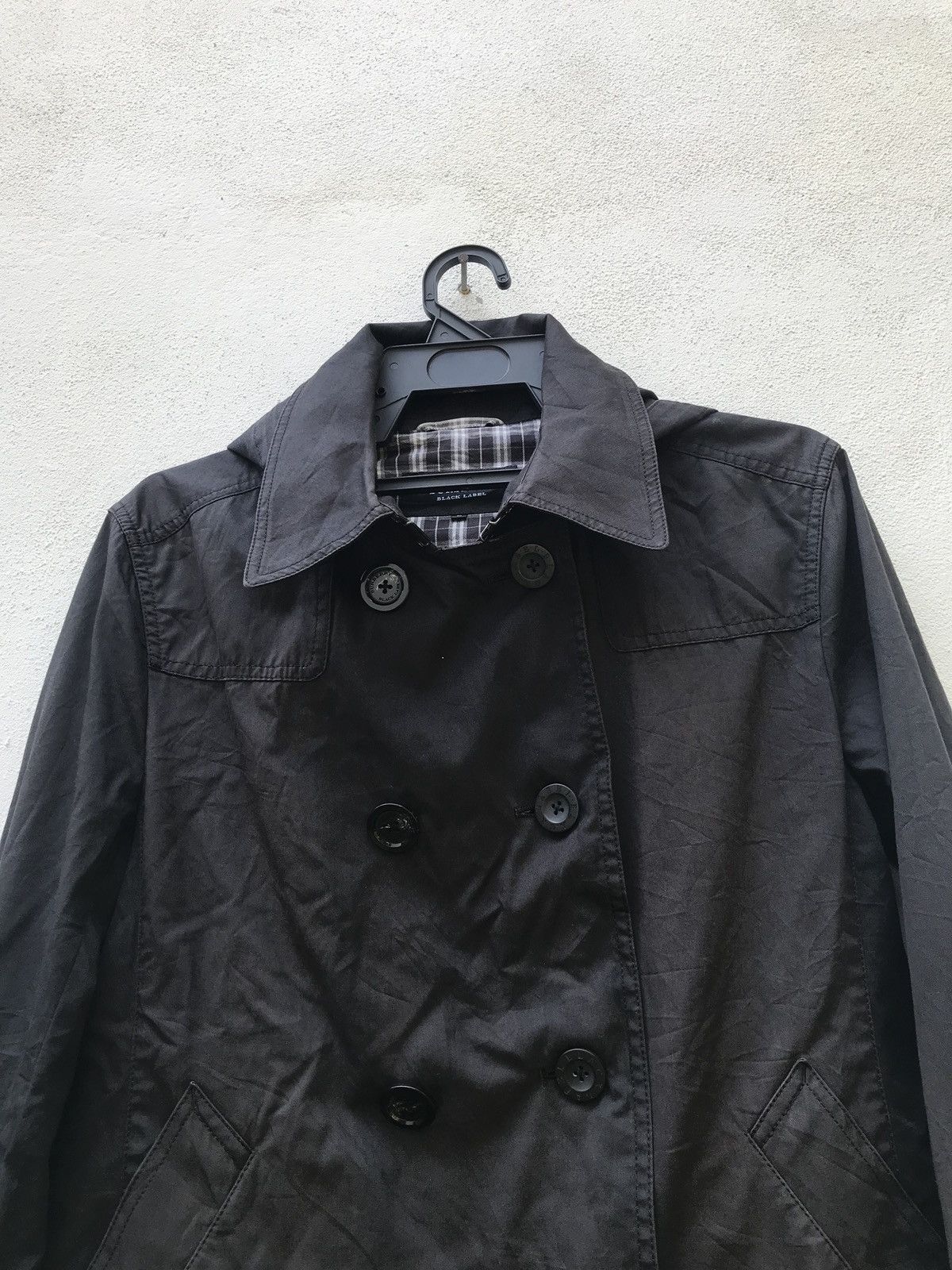 Burberry × Japanese Brand × Vintage Vintage Burberry Black Label Black Jacket Size US M / EU 48-50 / 2 - 3 Thumbnail