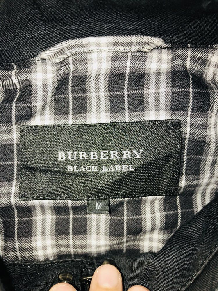 Burberry × Japanese Brand × Vintage Vintage Burberry Black Label Black Jacket Size US M / EU 48-50 / 2 - 13 Thumbnail